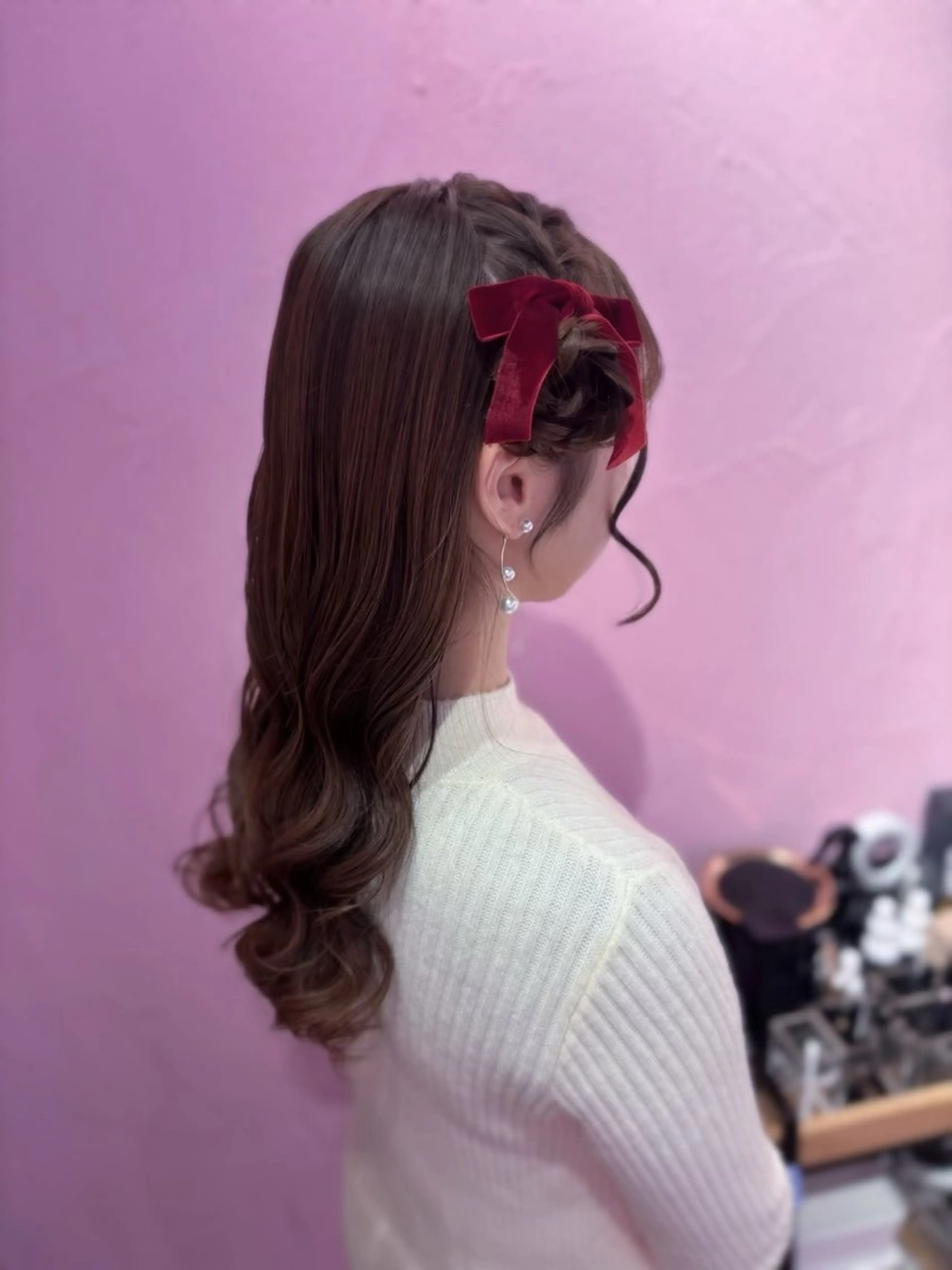 ロング ヘアアレンジ ヘアセット カット モデル募集🎀あゆみのヘアスタイル