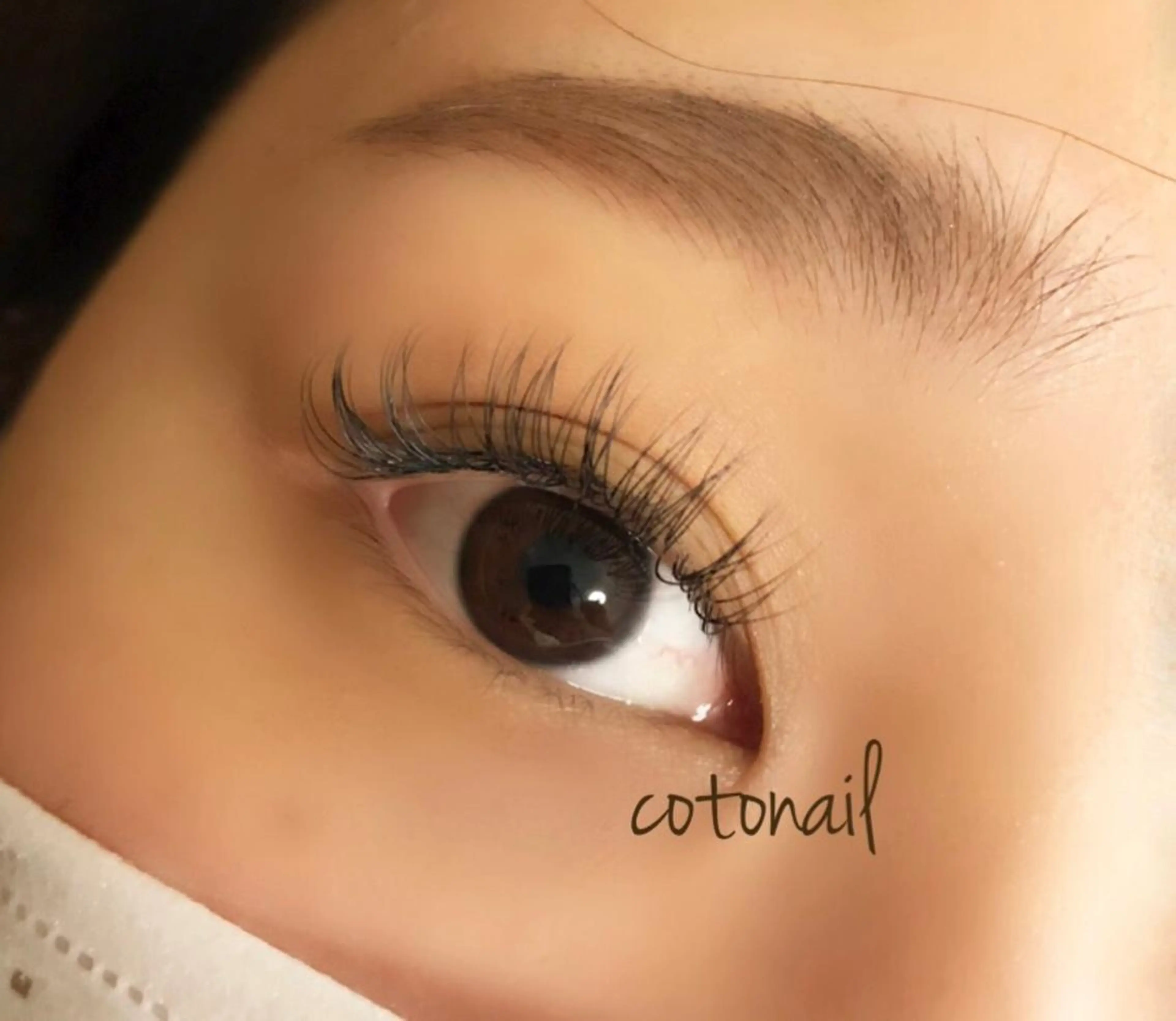 マツエク・マツパ Dカール ツメトマツゲ .のネイルデザイン