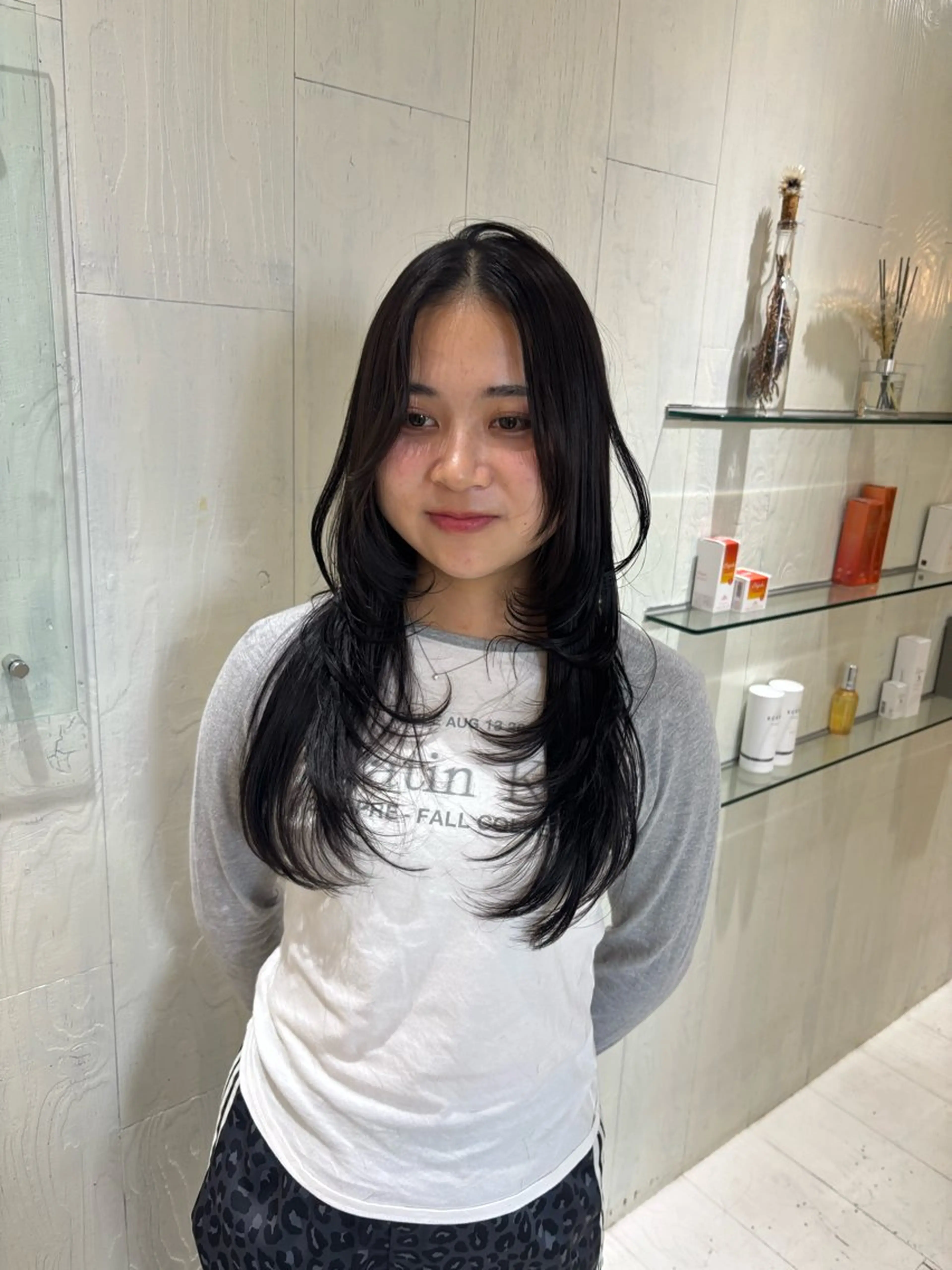 ロング カット トリートメント yui🥀/ボブ /ブリーチなしカラーのヘアスタイル