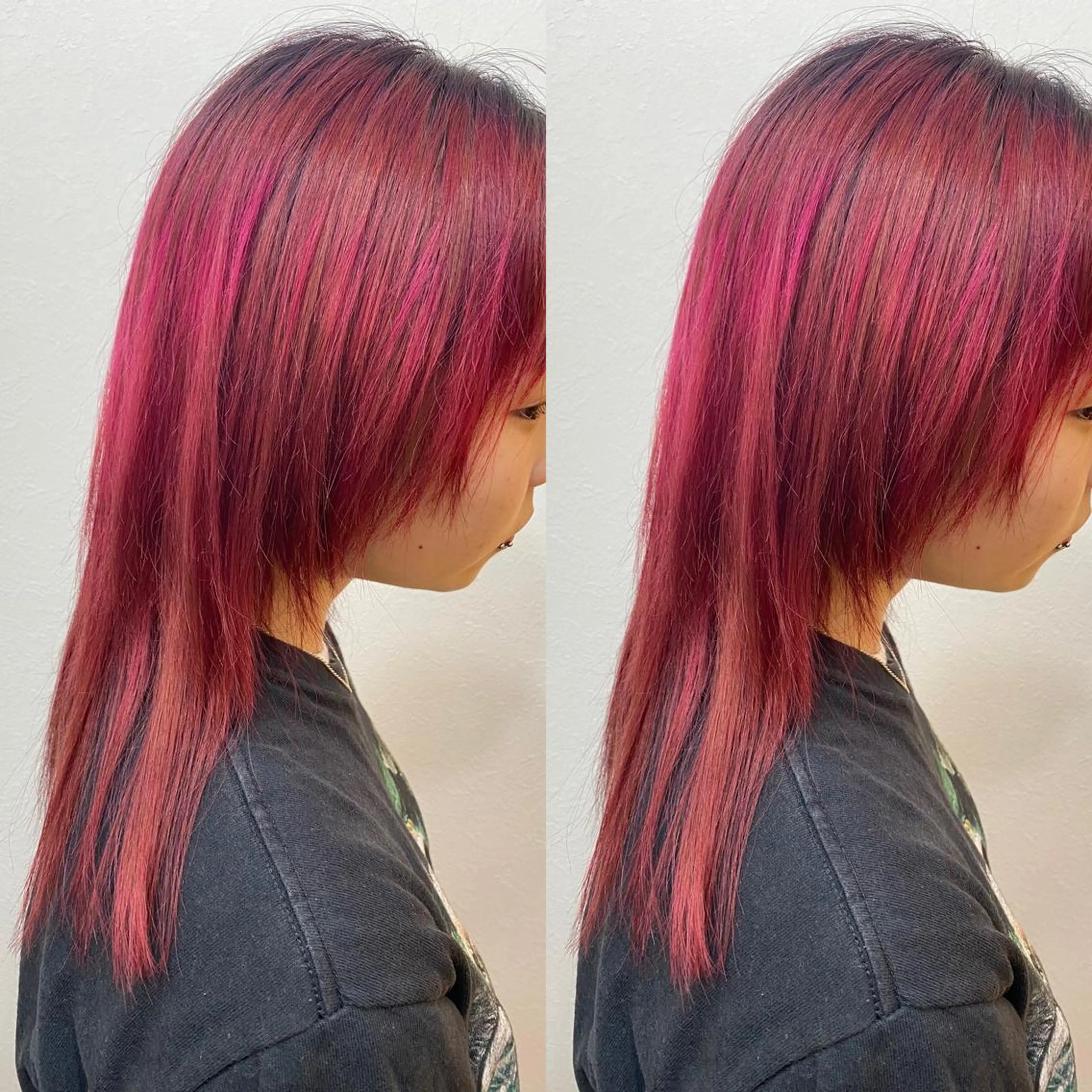 セミロング カラー 🤍BLEN 窓🤍のヘアスタイル