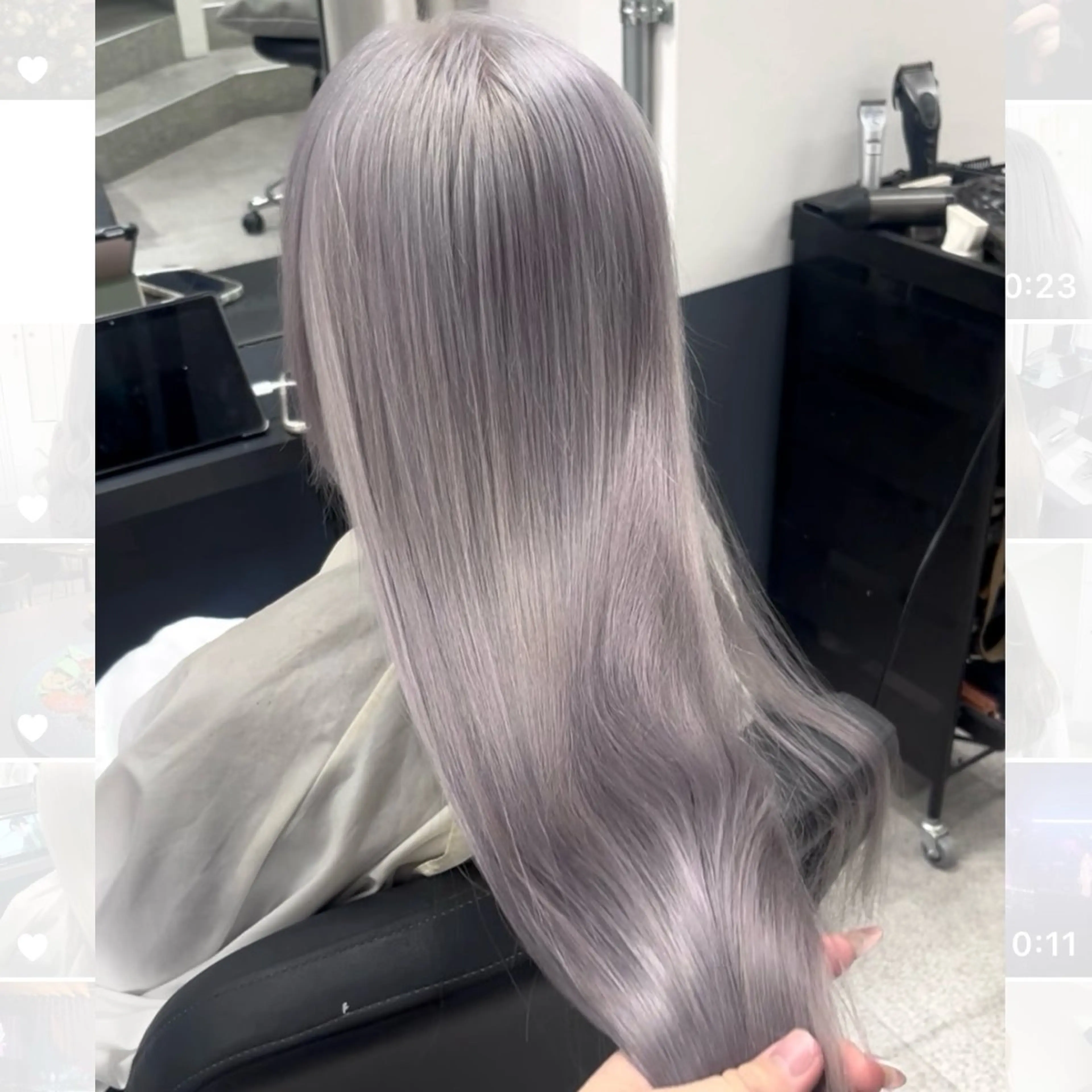 ロング ロング ヘアカラー トリートメント EMMA🤍 CIERA.心斎橋のヘアスタイル