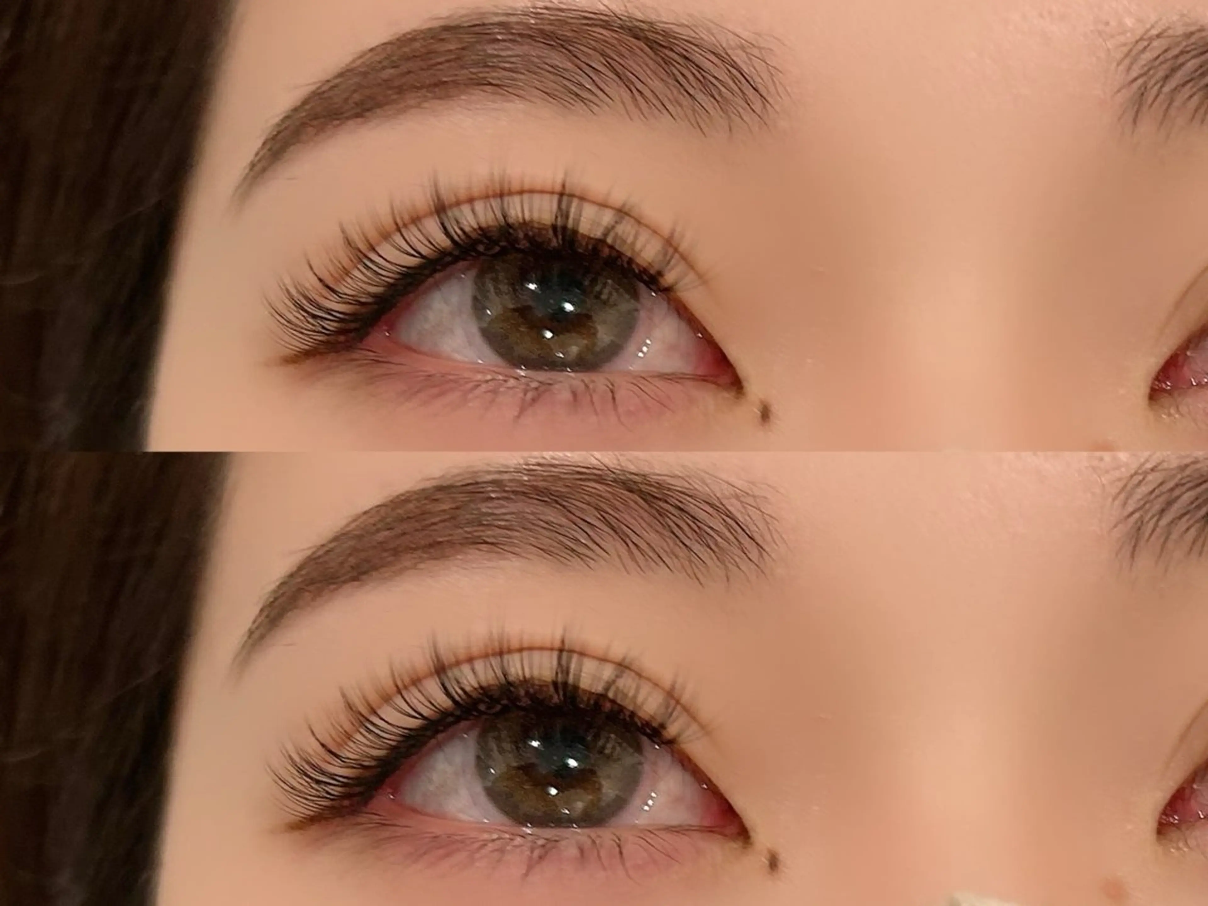 ボリュームラッシュ🧡300本の写真