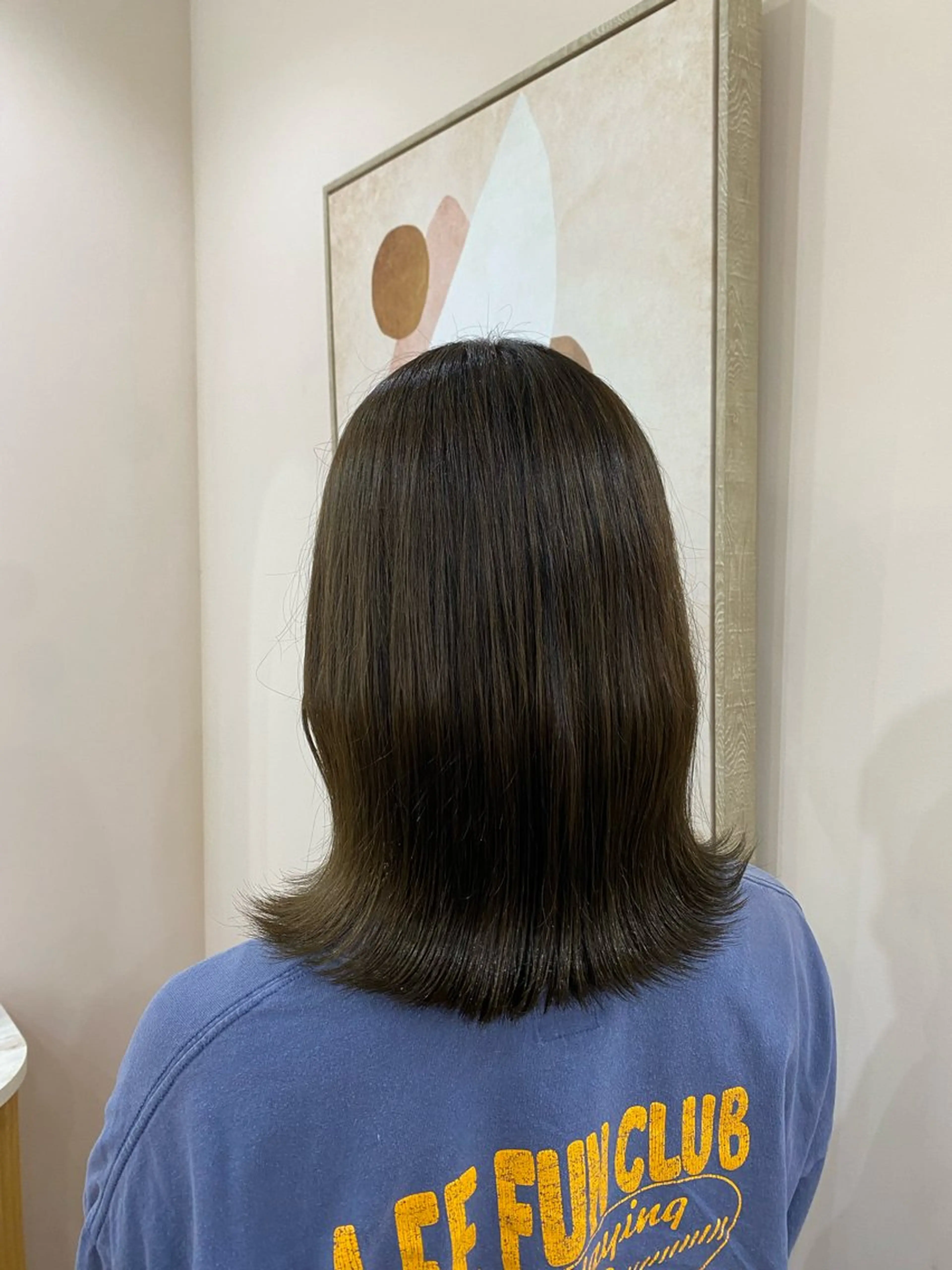 カラー ベージュカラー 君島 花楓のヘアスタイル