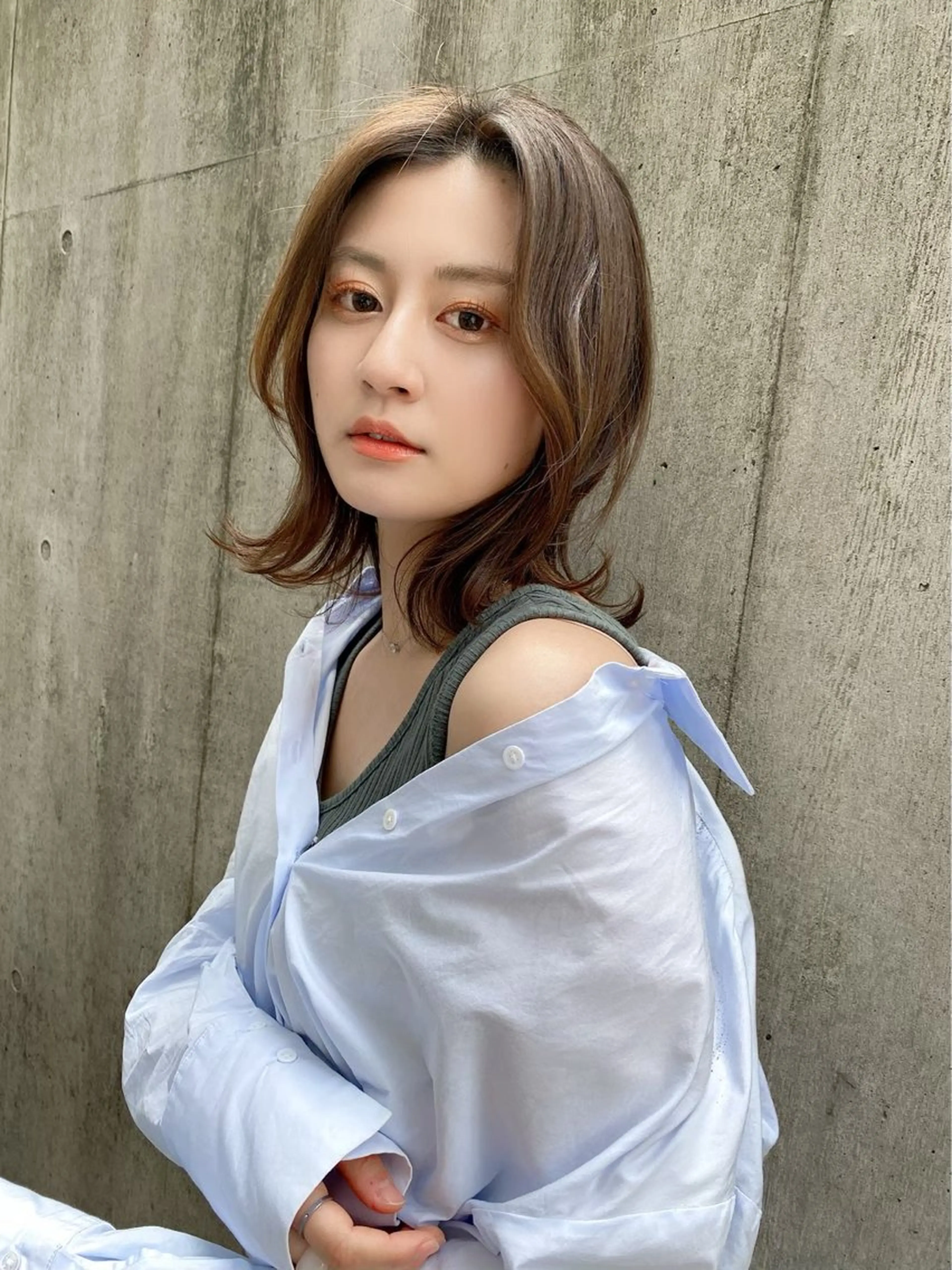 カラー カット ヘアカラー トリートメント ✨レイヤー/ブリーチ /艶カラー✨NOAのヘアスタイル