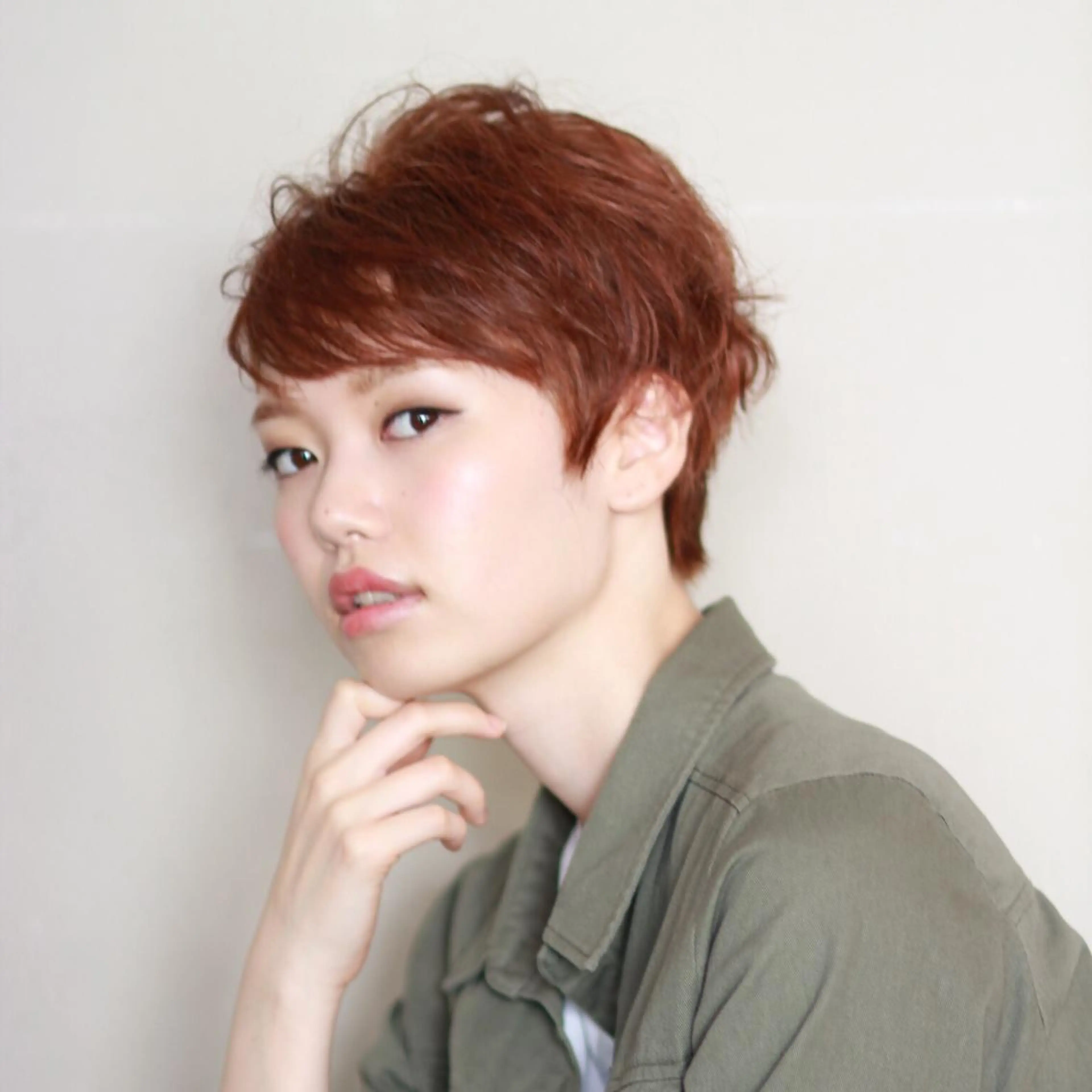 カット&眉カットの写真