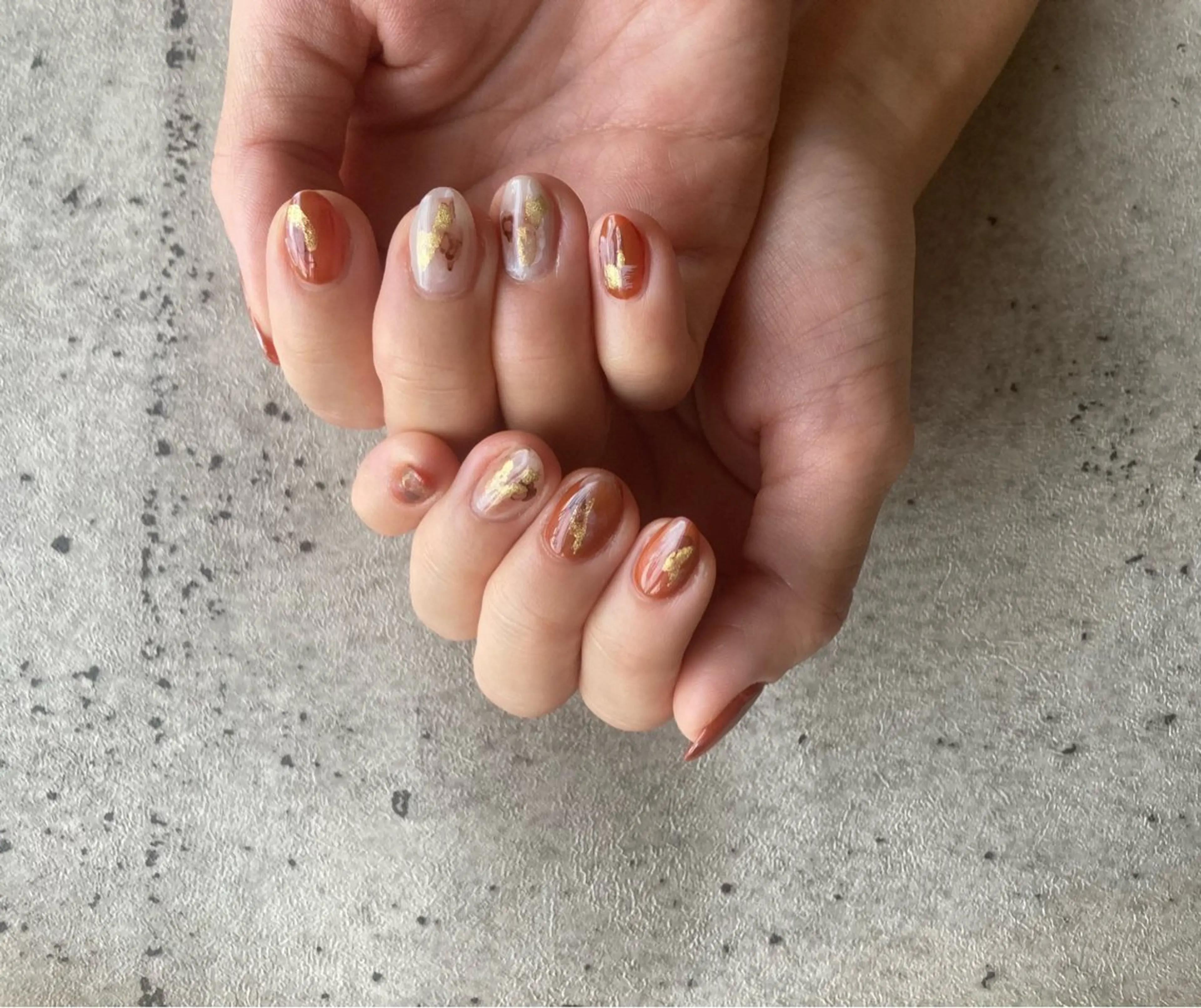 ネイル アートネイル ニュアンスネイル Luca nailのネイルデザイン