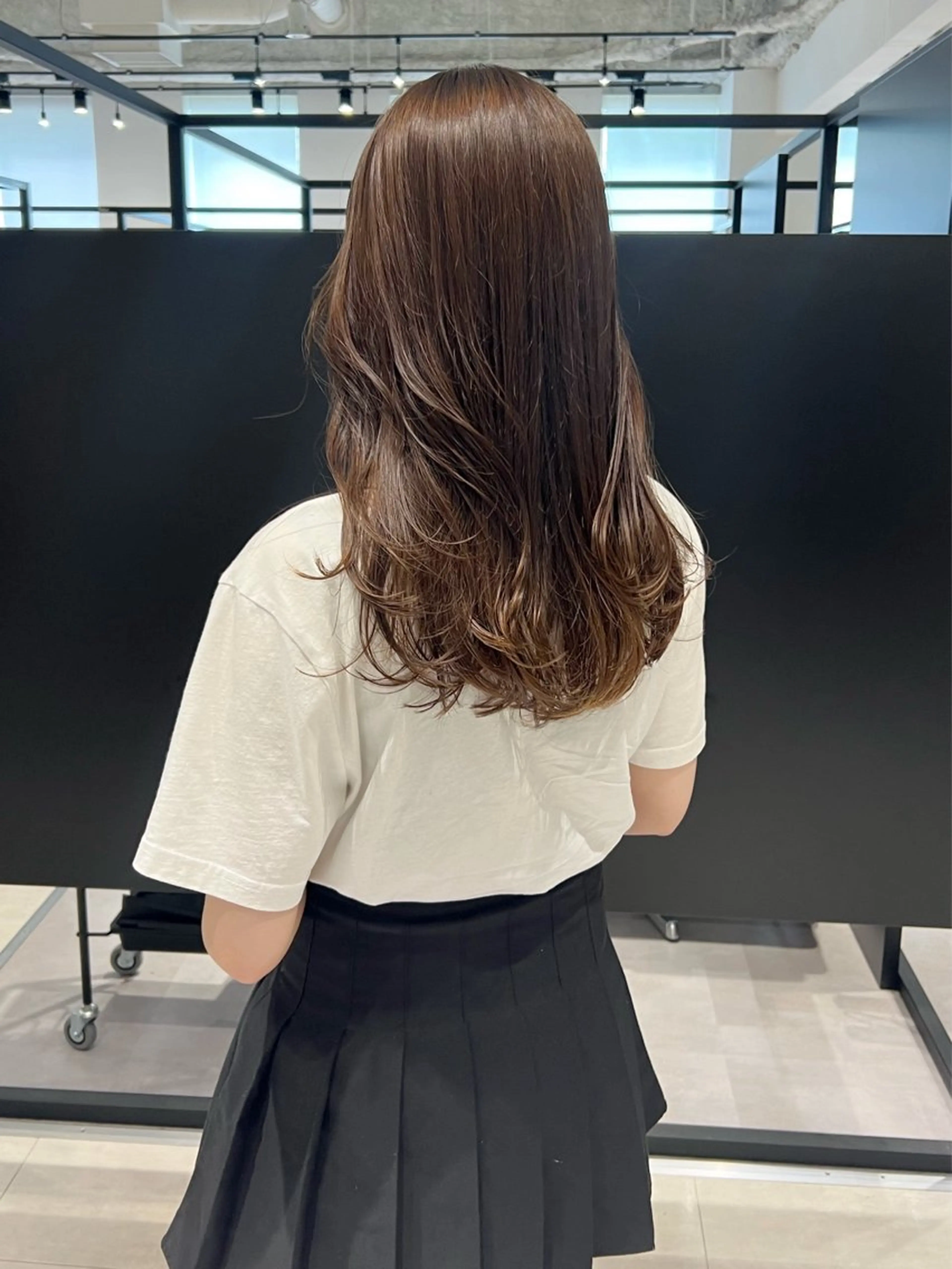 セミロング カラー カット ヘアカラー トリートメント kimika🥑 メンズ/髪質改善のヘアスタイル