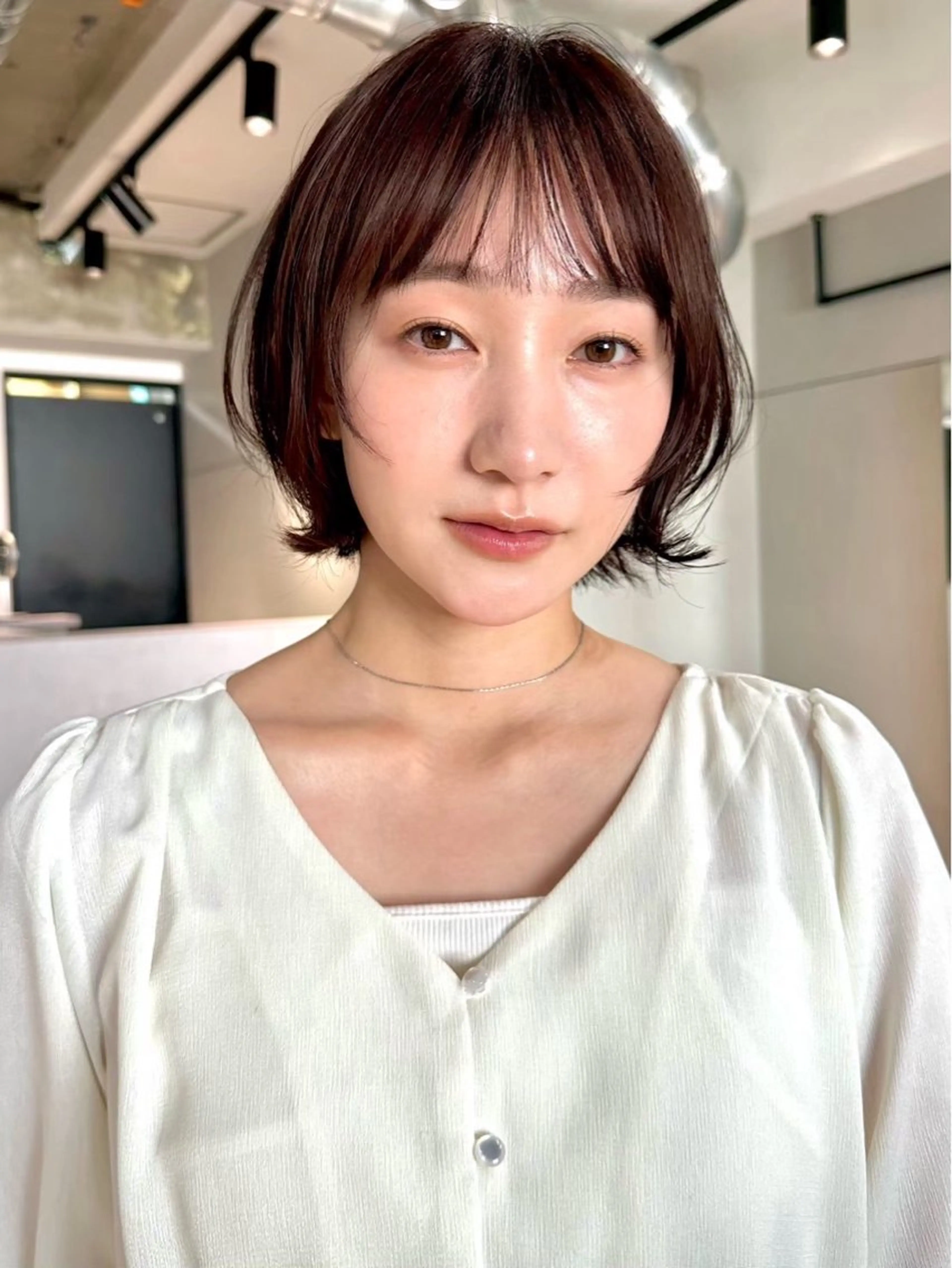 ミディアム カラー パーマ 💍🧸カラーモデル 募集中🧸💍のヘアスタイル