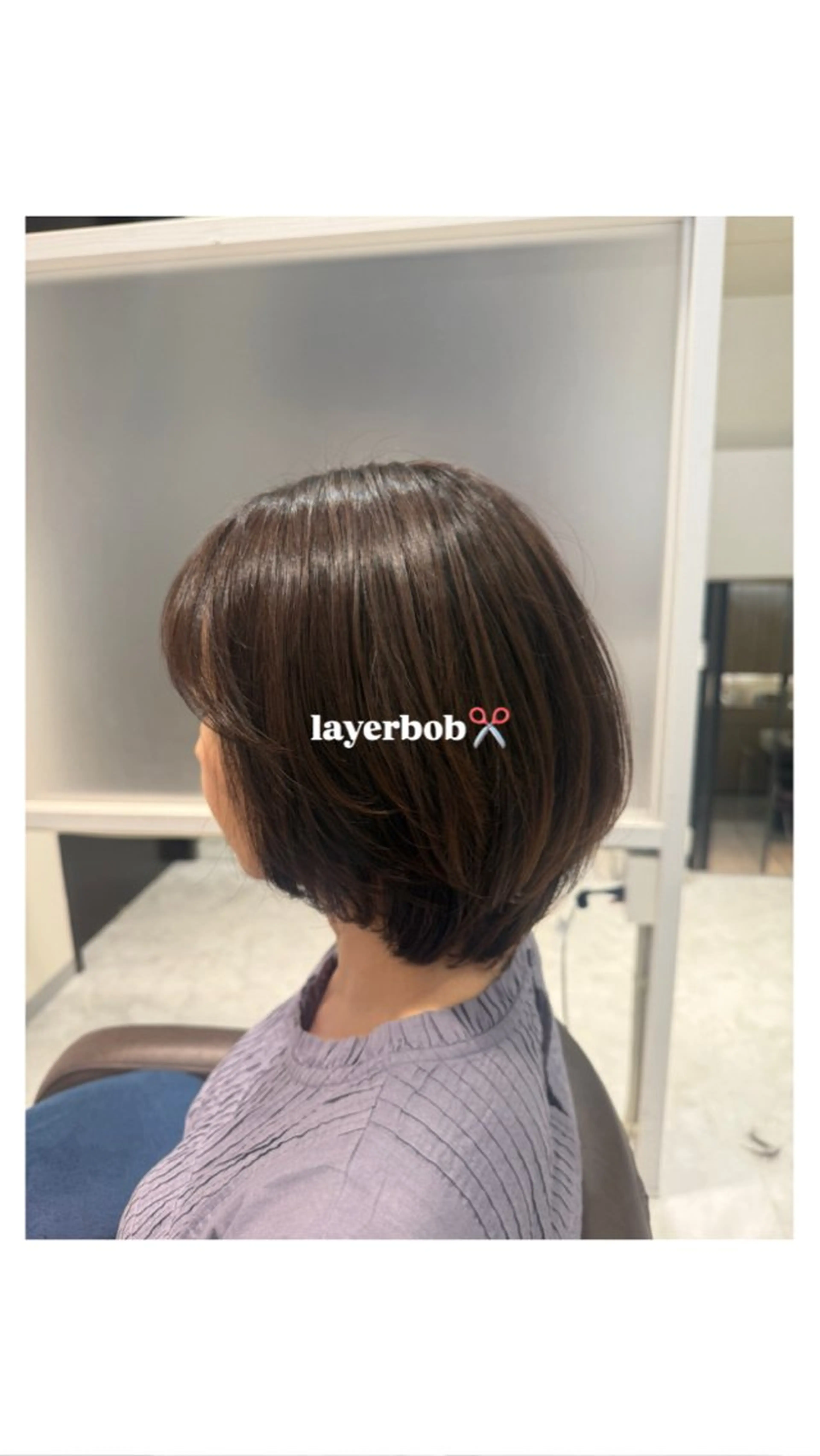 ショート 似合わせカラー☘️ akariのヘアスタイル