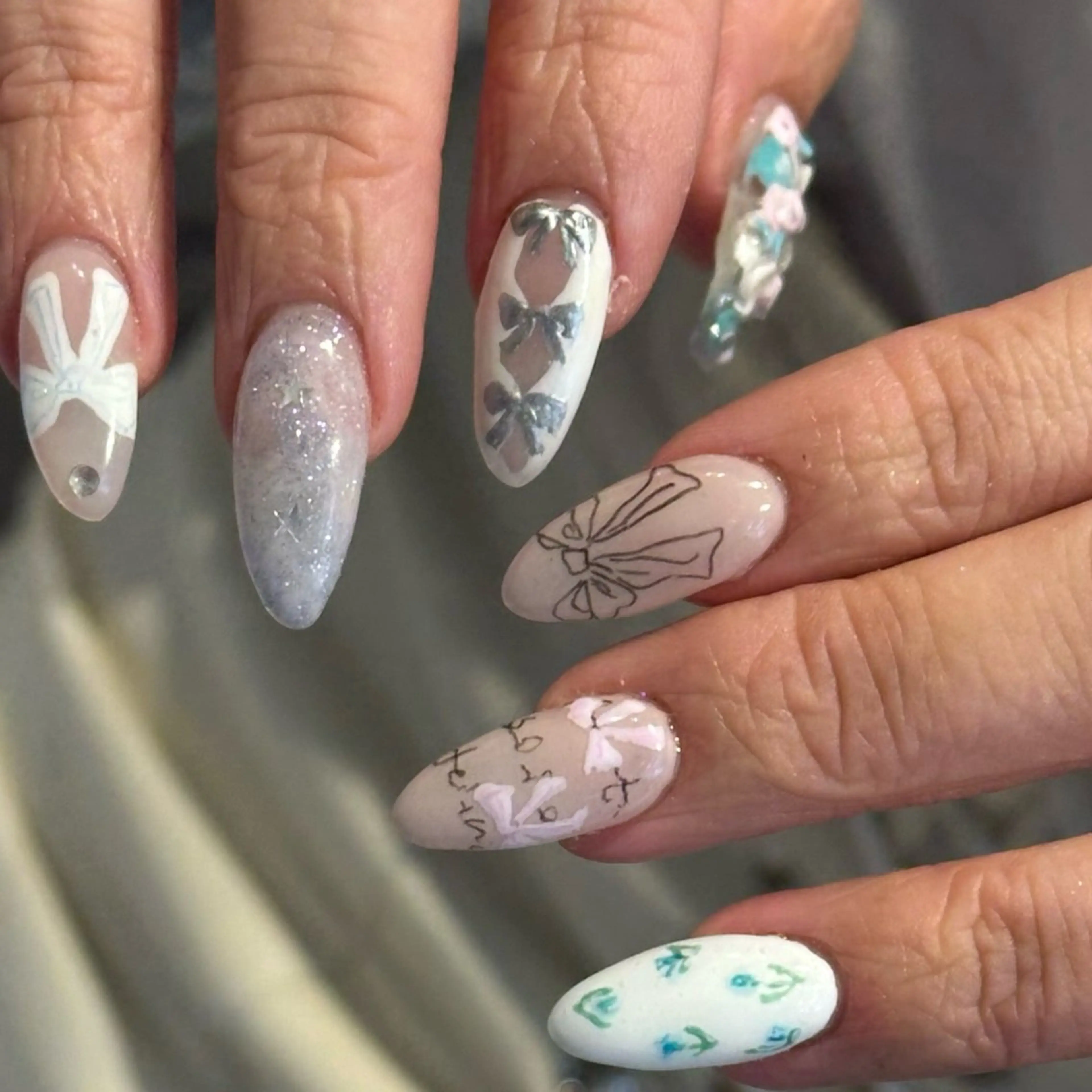 ネイル ハイトーン特化 pepe🎀のヘアスタイル