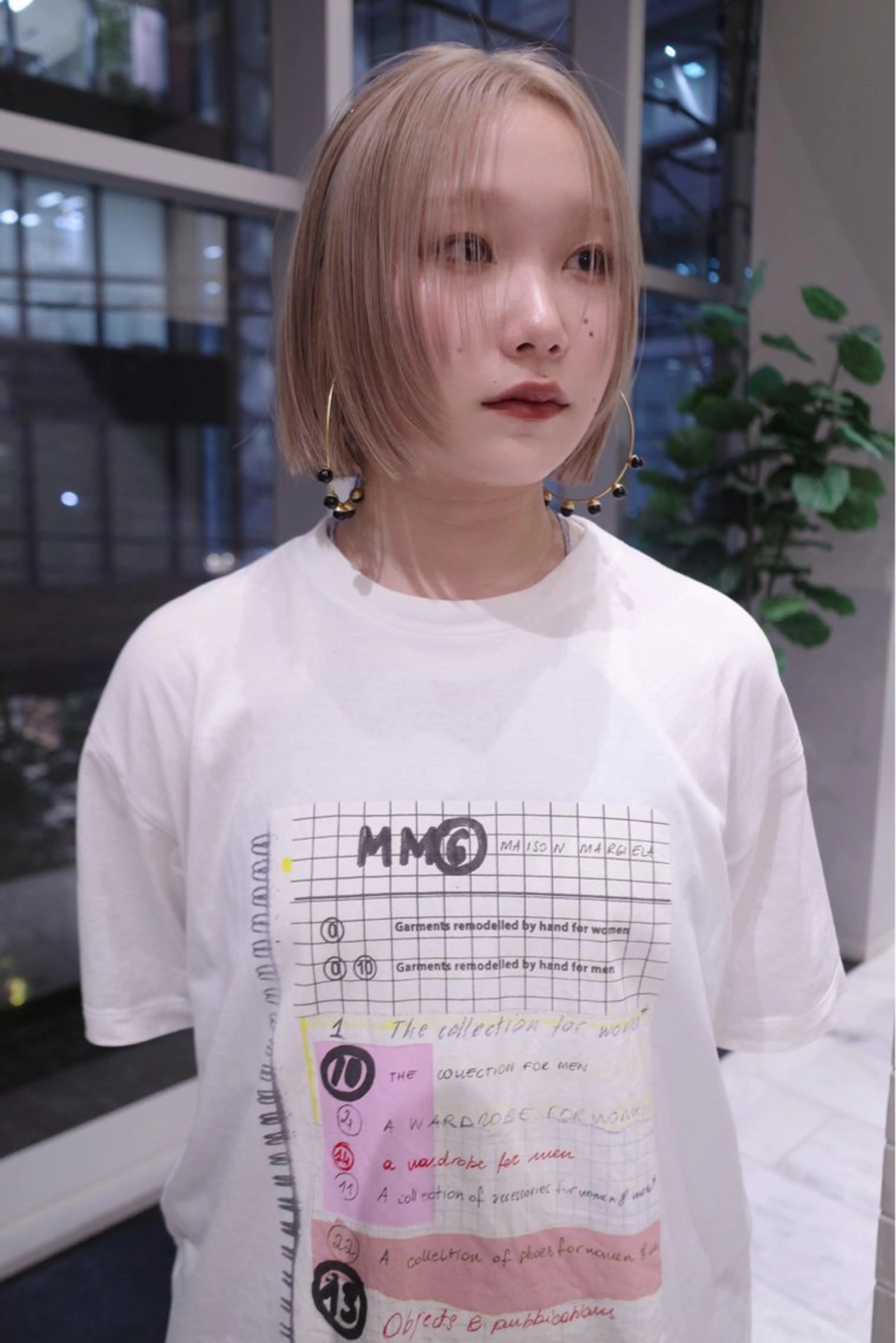 ショート カラー カット ヘアカラー トリートメント ブリーチ🪡 ボブ🧶レイヤーのヘアスタイル