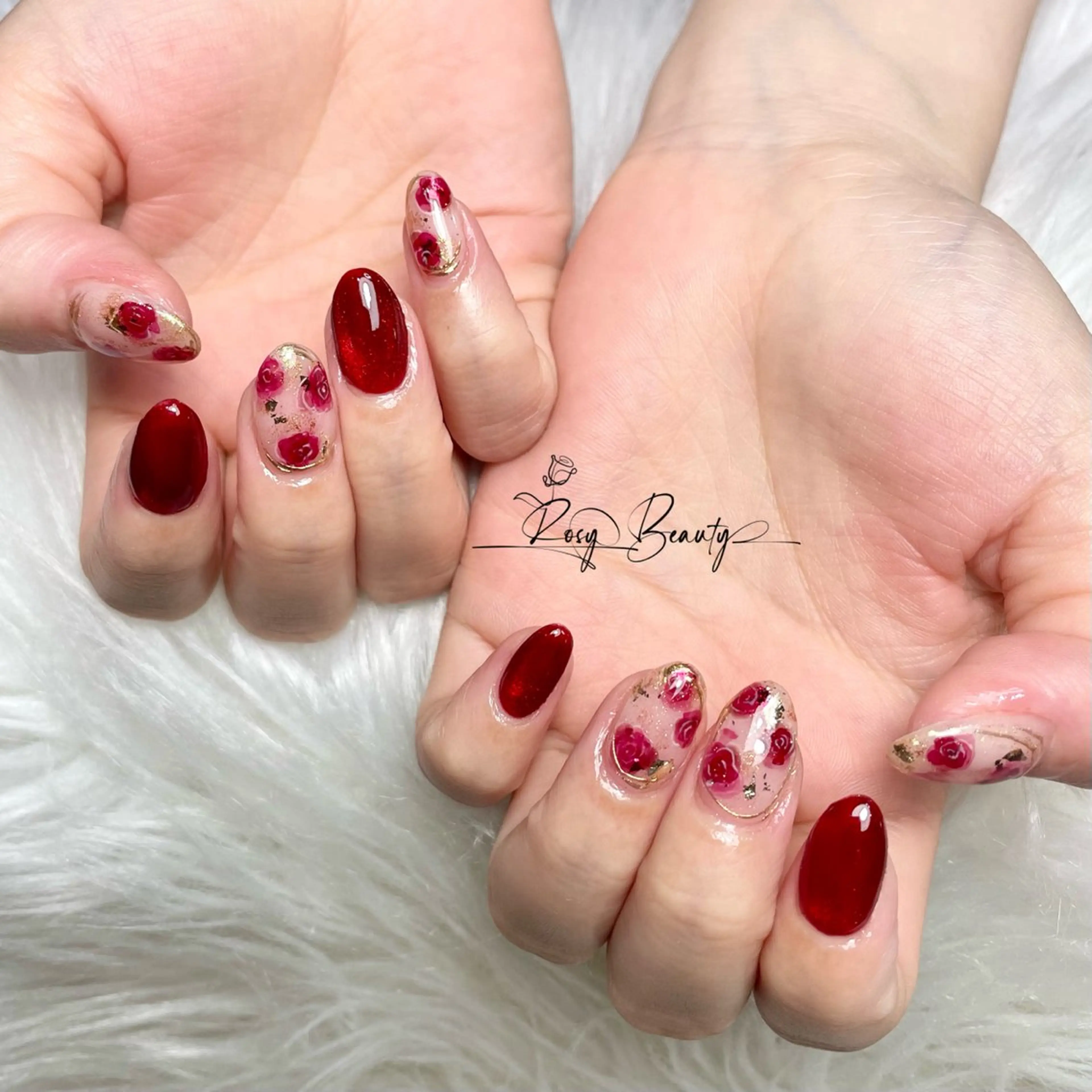 ネイル ハンドネイル RosyBeauty Salonのネイルデザイン
