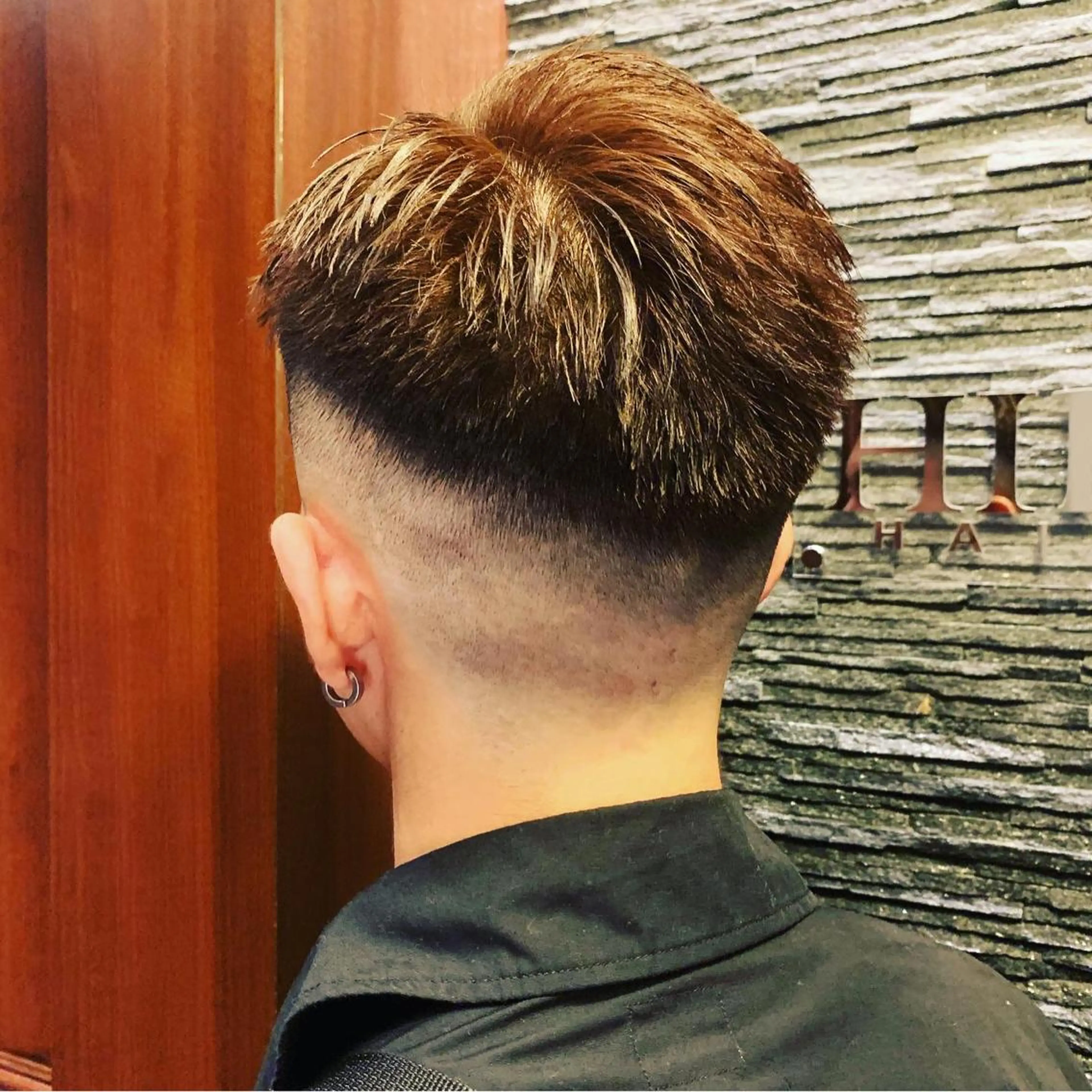 ショート カラー メンズ ひらお あおとのヘアスタイル