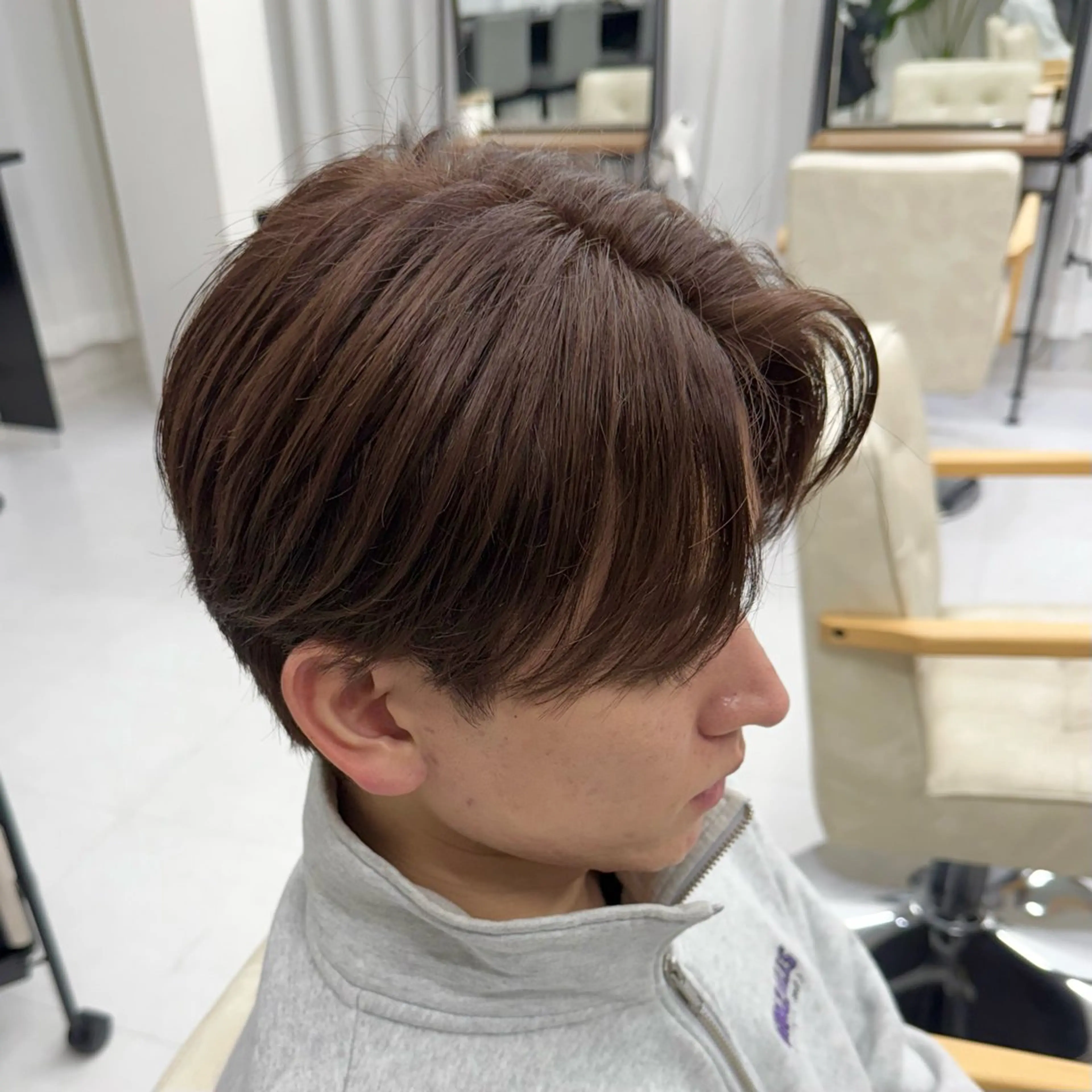 《木曜限定！》ツヤ感溢れる曲がる縮毛矯正🌀🌀メンズ限定👦🏻💙の写真