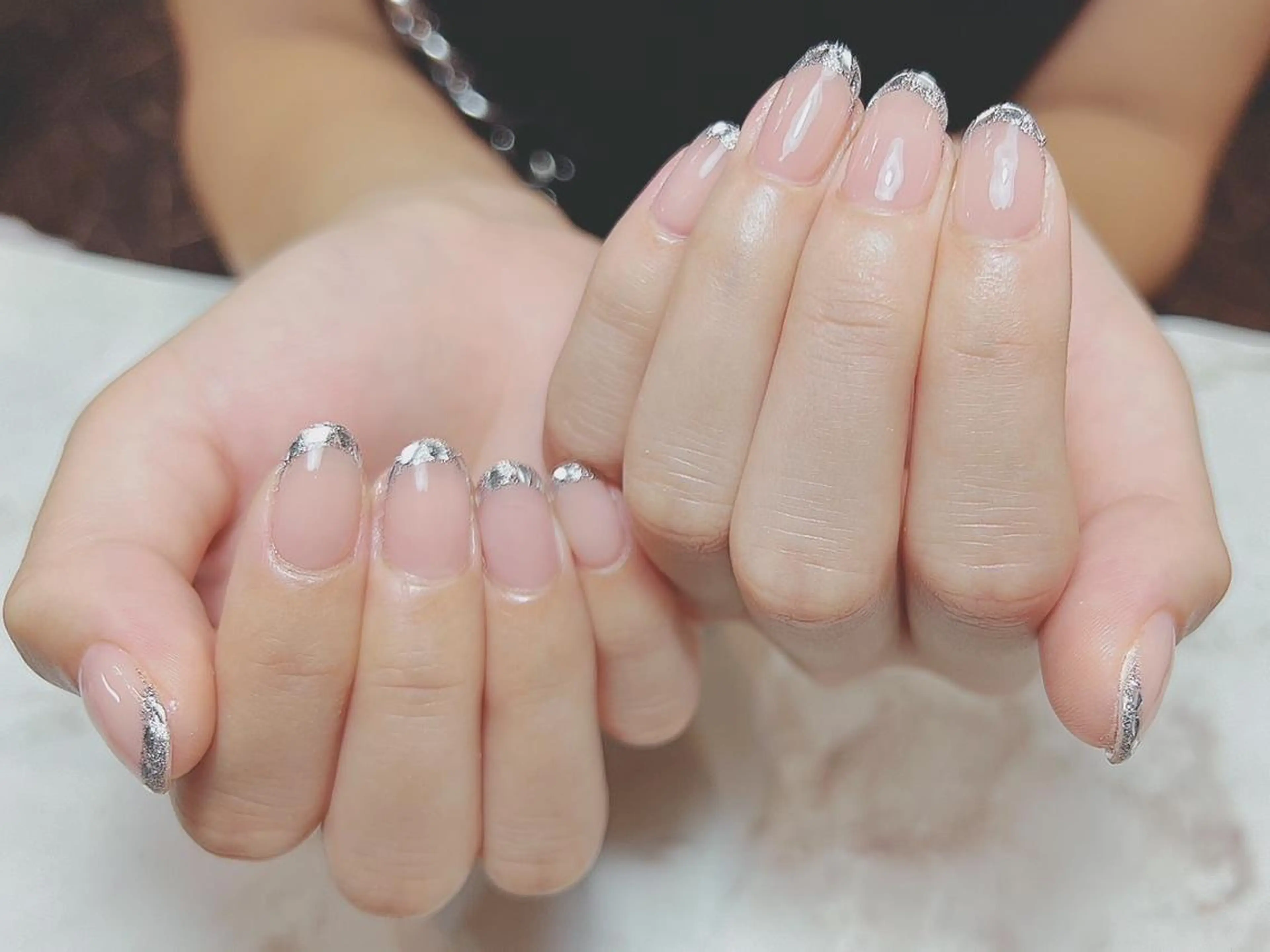 ネイル アートネイル ジェルネイル ニュアンスネイル パラジェル Nailist Honamiのネイルデザイン