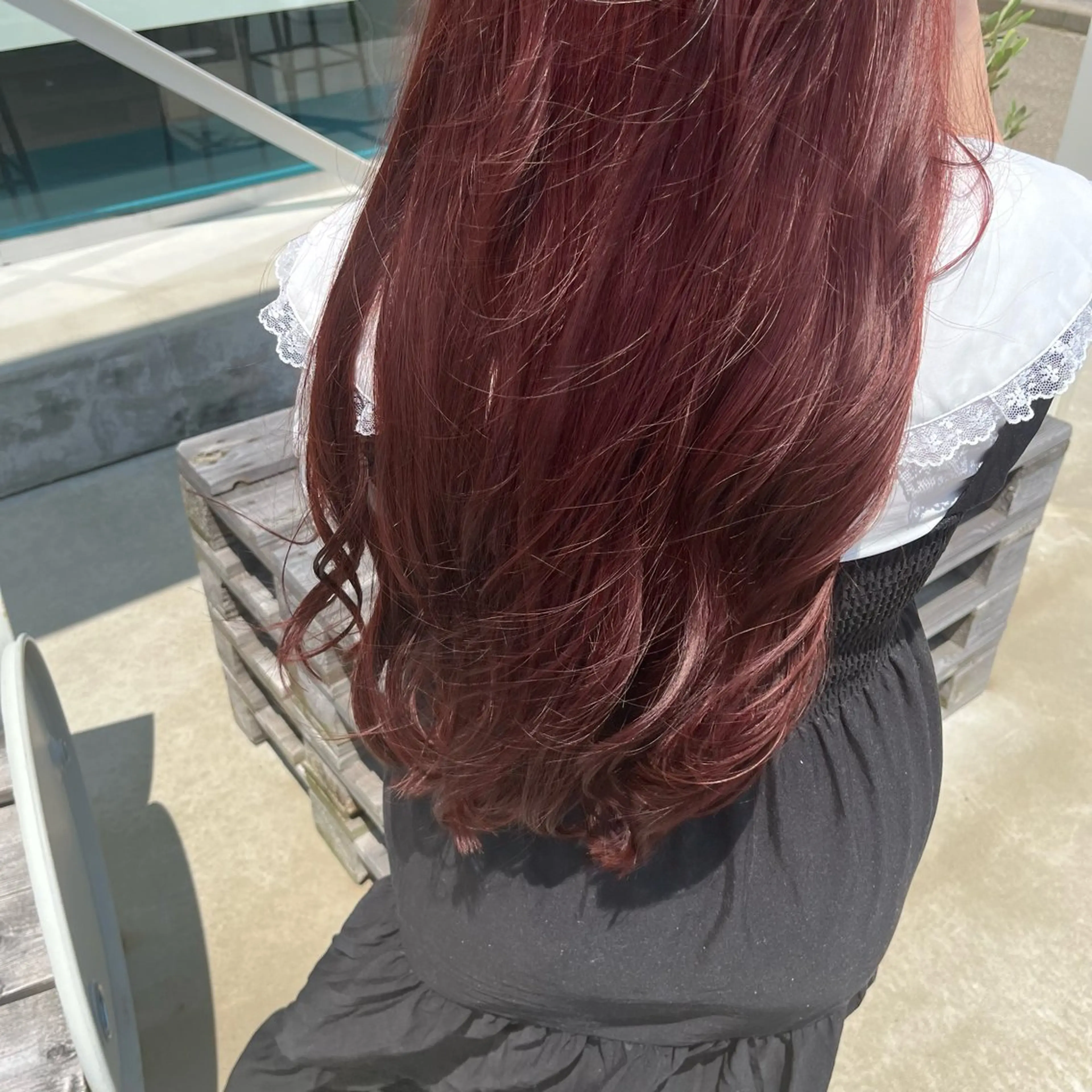 カラー 仮坂 美夏のヘアスタイル