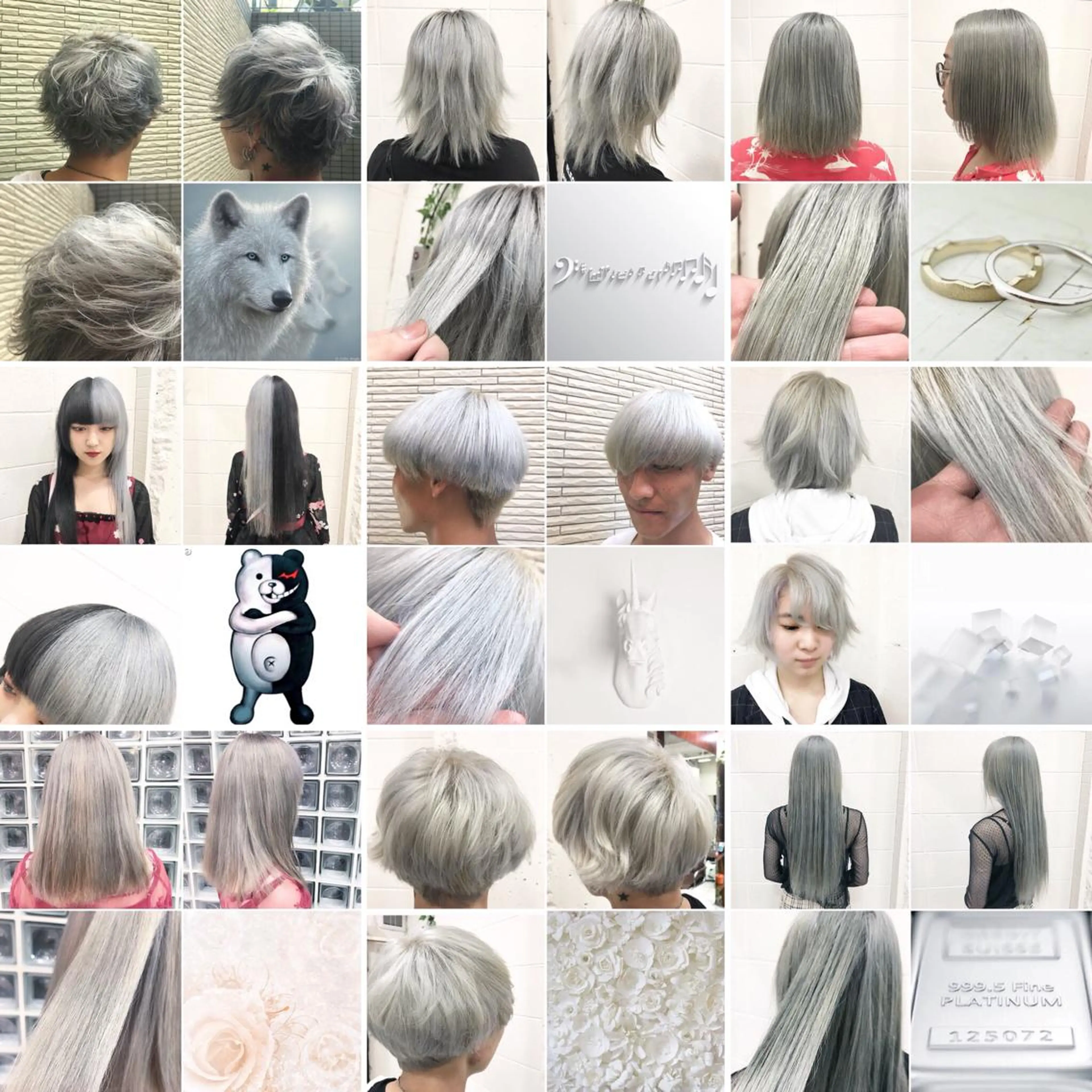ショート カラー メンズ ヘアカラー トリートメント ✨️眉毛、派手髪、 ハイトーンShinの眉毛・アイブロウイメージ
