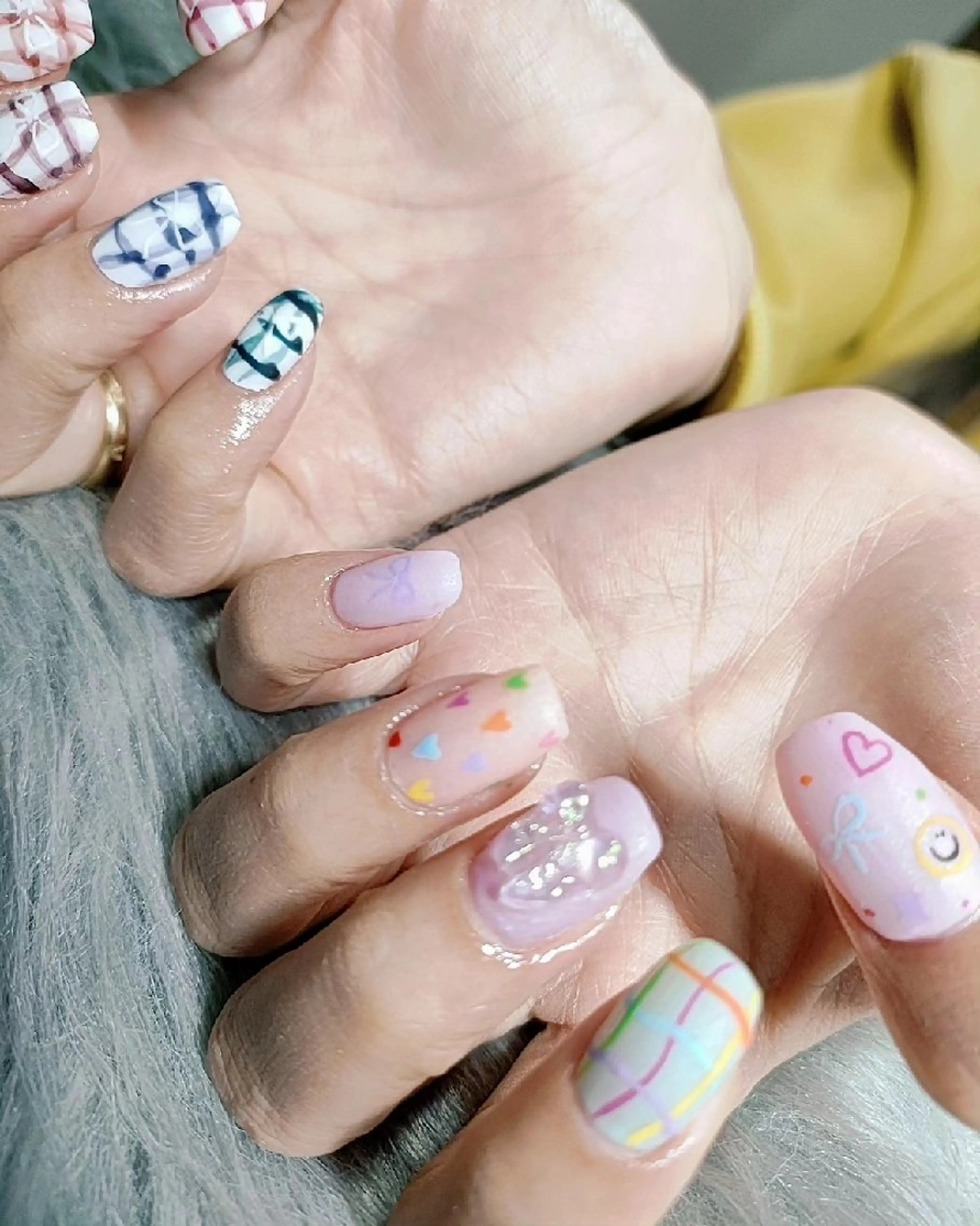 ネイル ハンドネイル Kame_ nail🐢💕のネイルデザイン