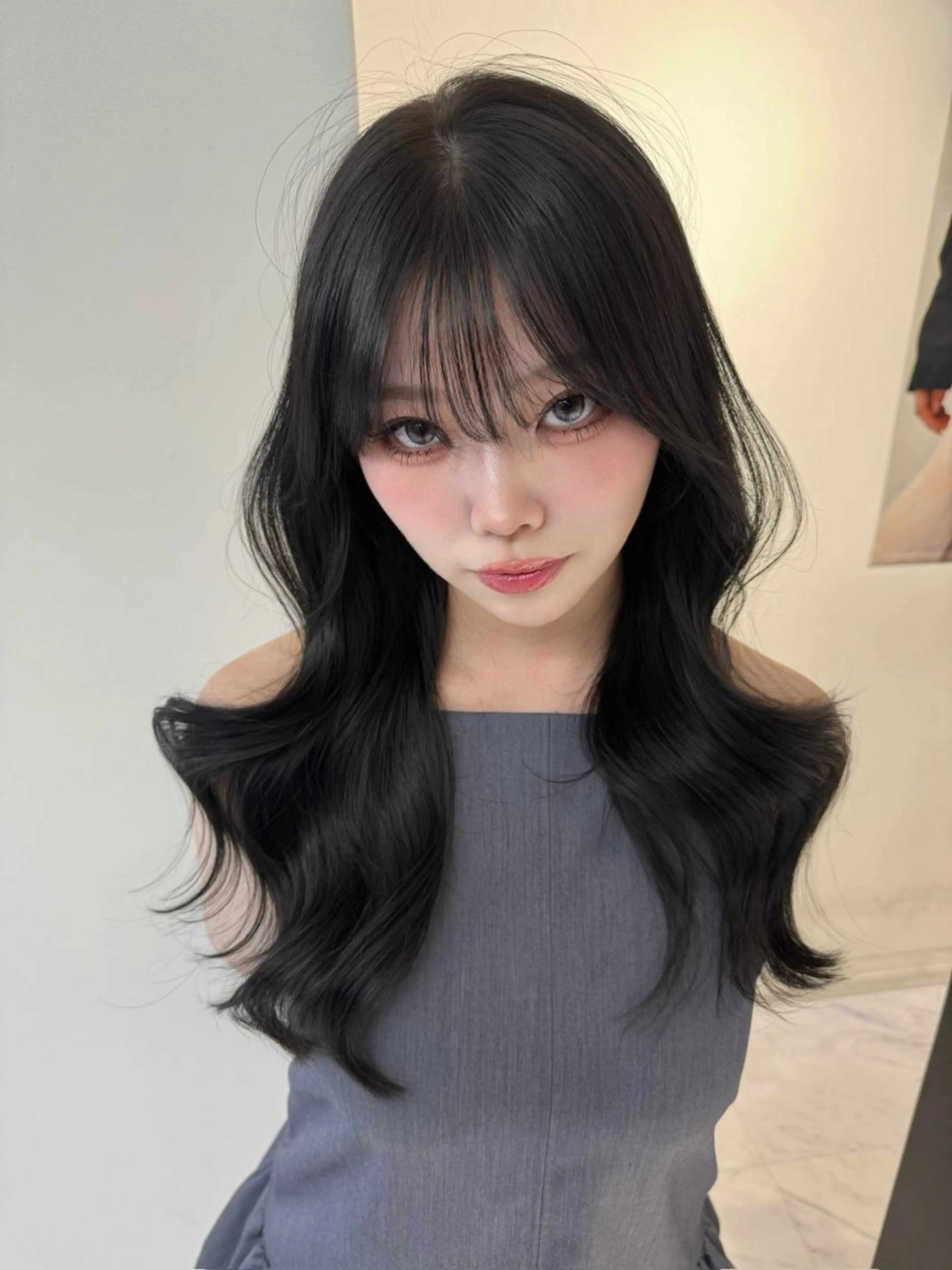 ロング カラー カット ヘアカラー トリートメント ヘアセット Rita/髪質改善 /透明感カラーのヘアスタイル