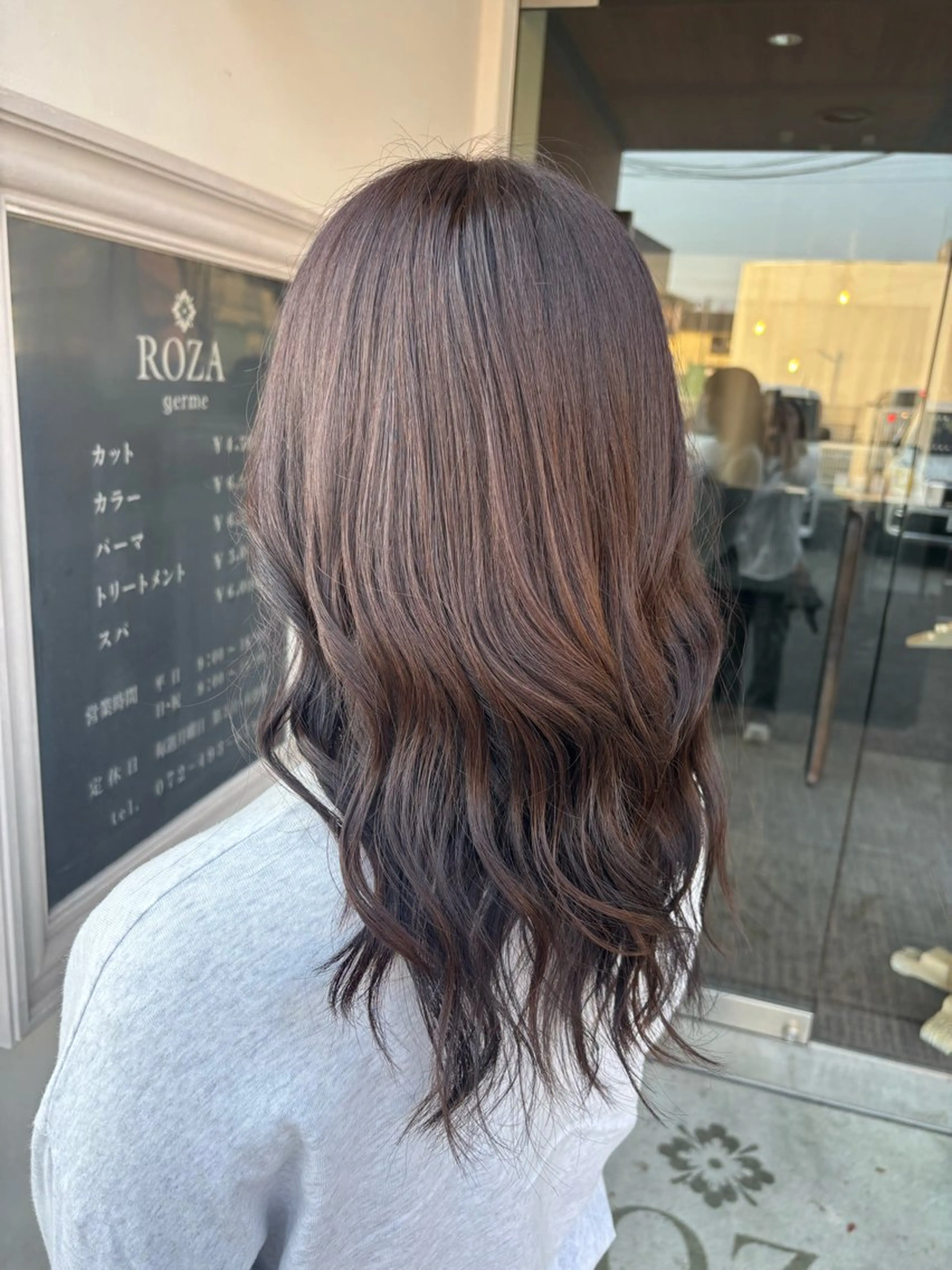 カラー ヘアカラー 落海 風花のヘアスタイル