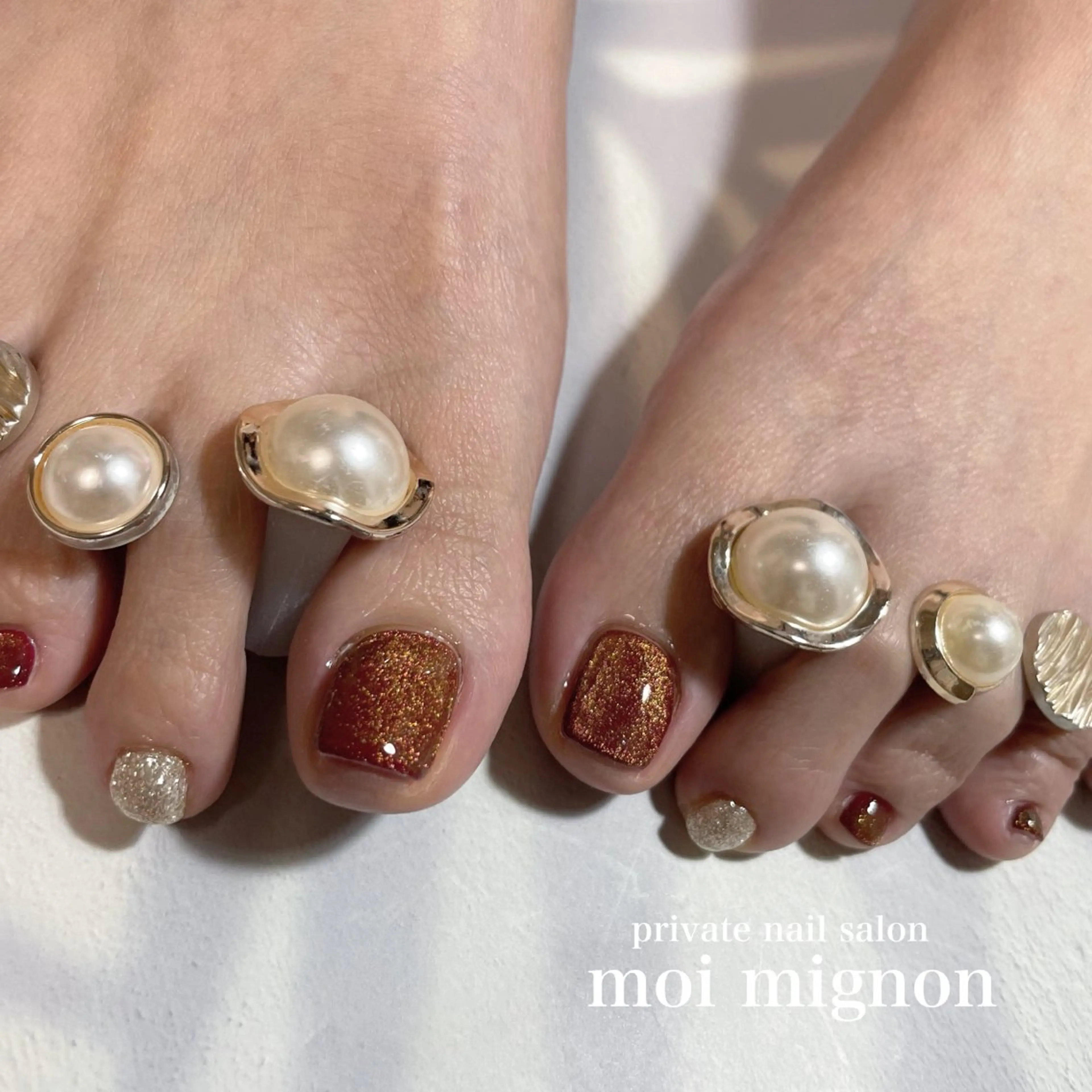 ネイル フットネイル nailist Aki♡のネイルデザイン