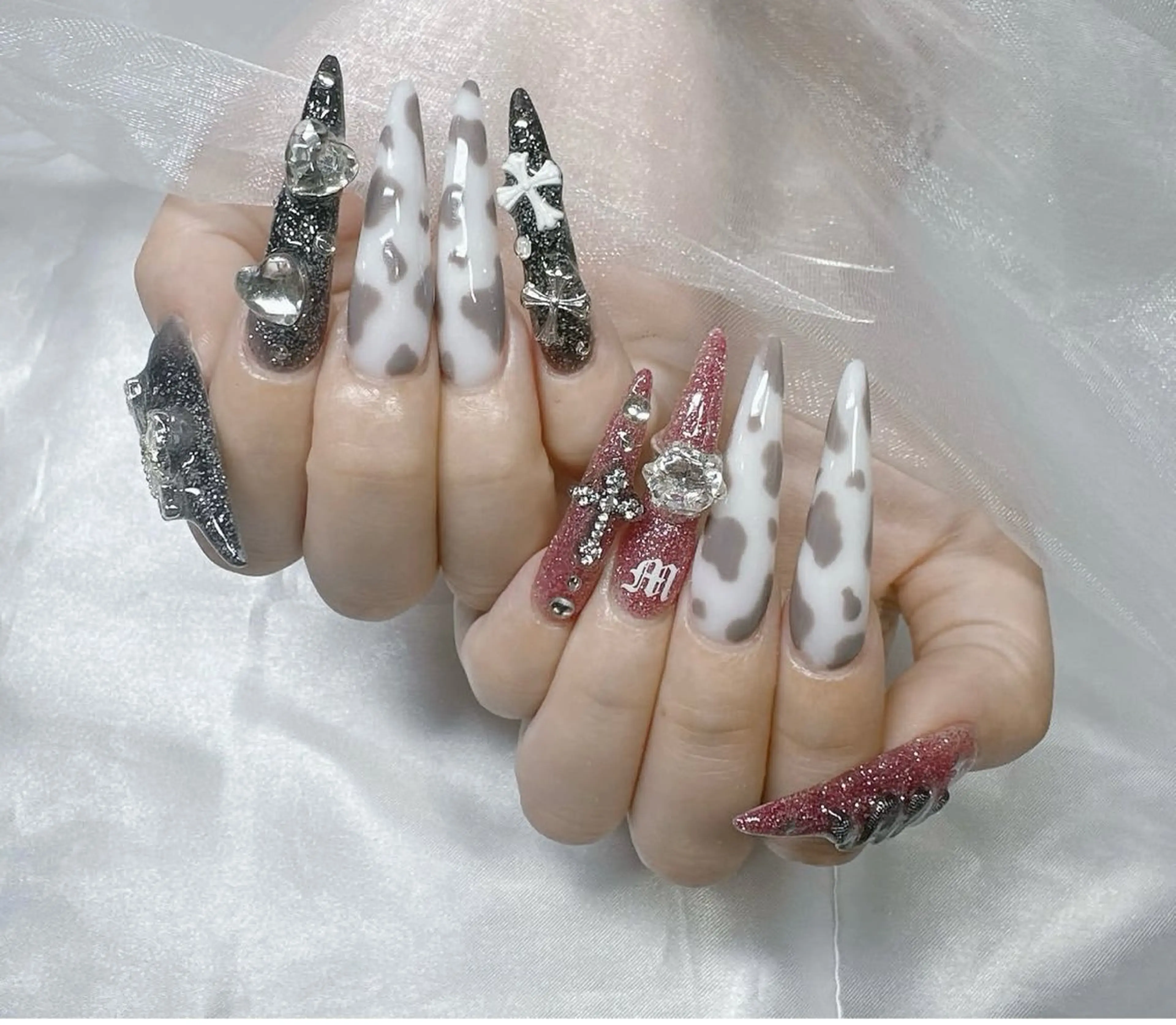 ネイル 韓国ネイル 持ち込み ニュアンスネイル ネイルチップ ハンドネイル TABI ANA.CHUOのネイルデザイン