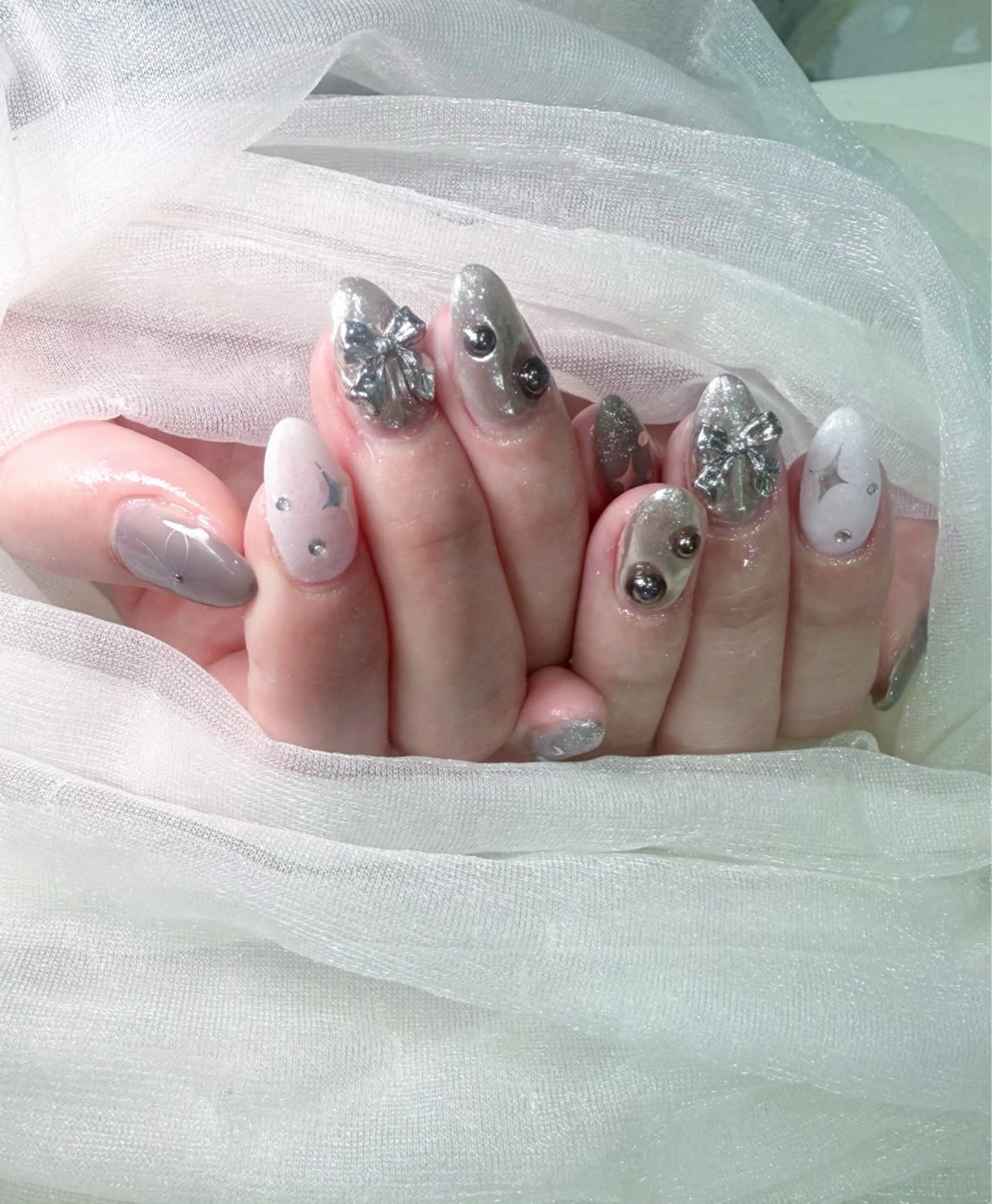 ネイル ハンドネイル nail salon quartettoのネイルデザイン
