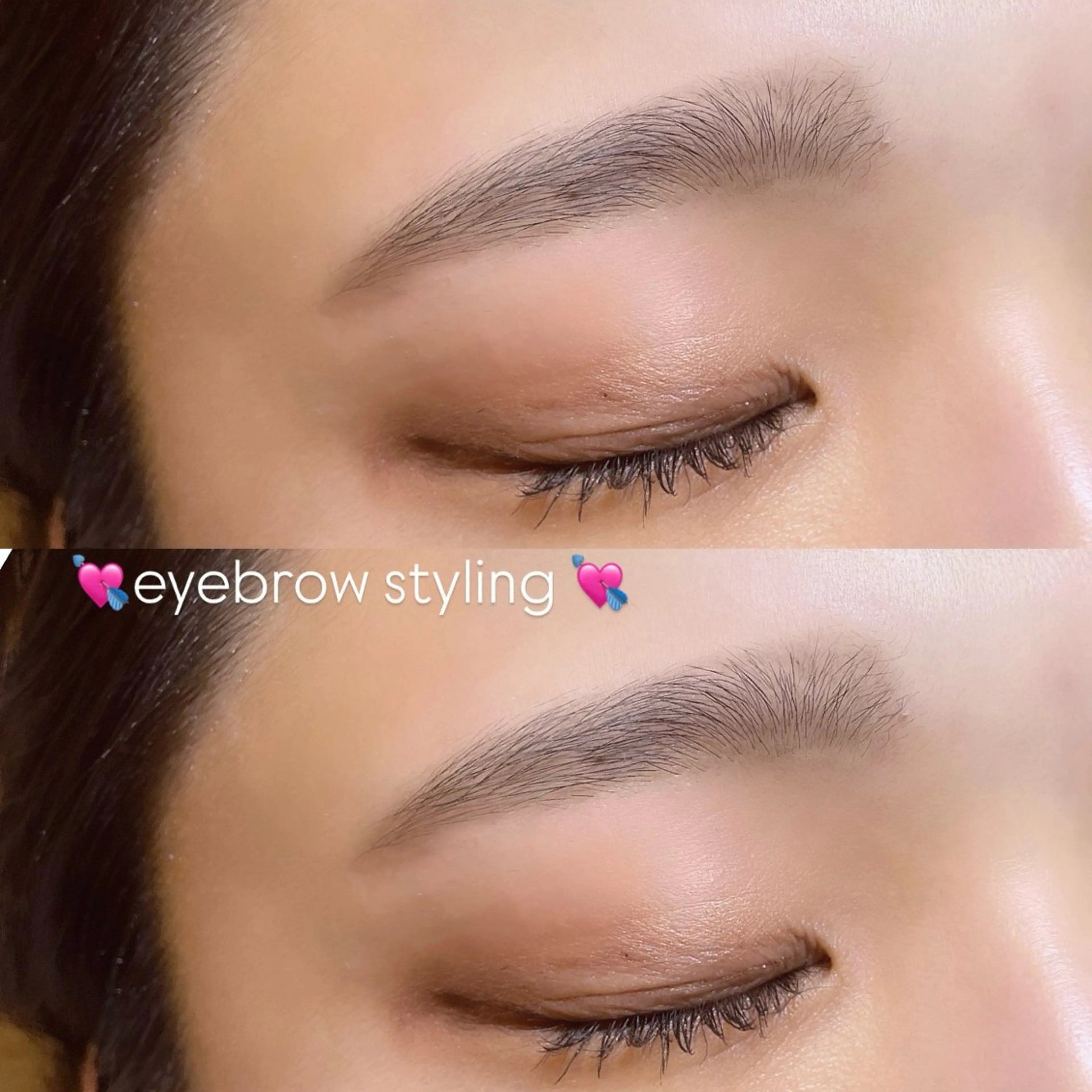 アイブロウ ワックス脱毛 眉カット Mell Yuuna ♡パリエク /束感のマツエク・マツパデザイン