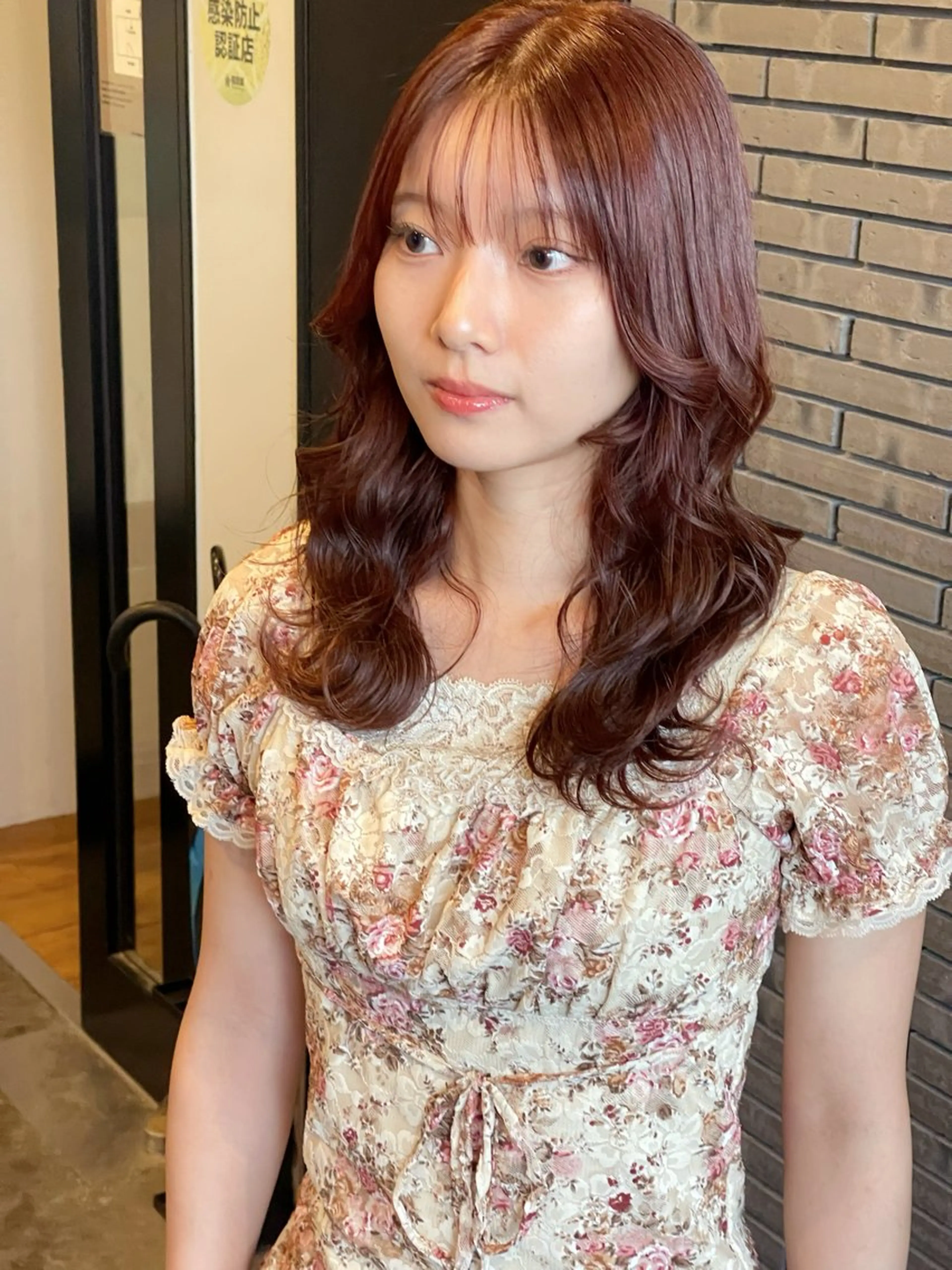 セミロング 𓇼透明感カラー𓇼 フジノ ケイ 🫧のヘアスタイル