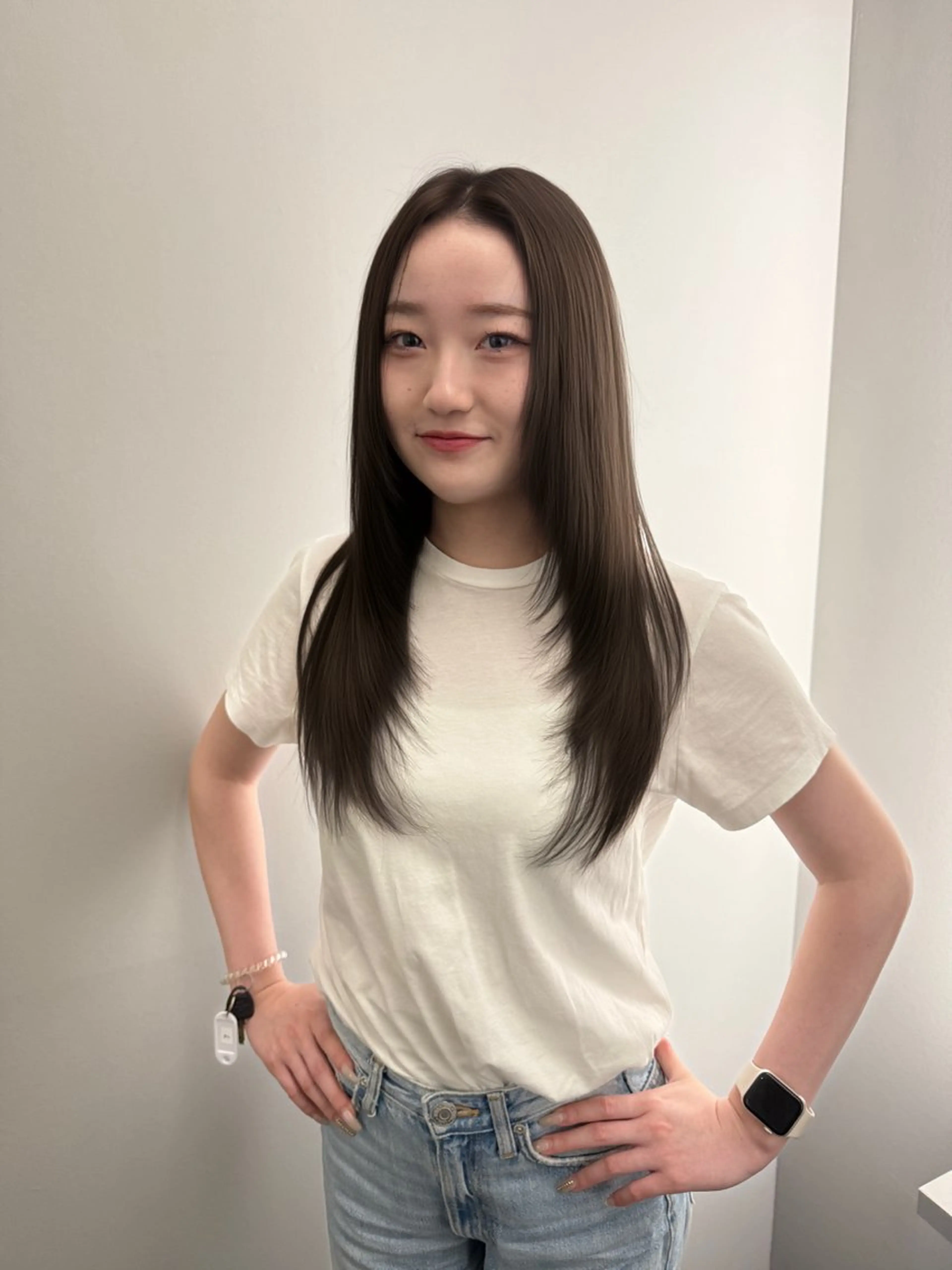 ロング 🌿レイヤー/ブリー チ/🌿‬JINのヘアスタイル