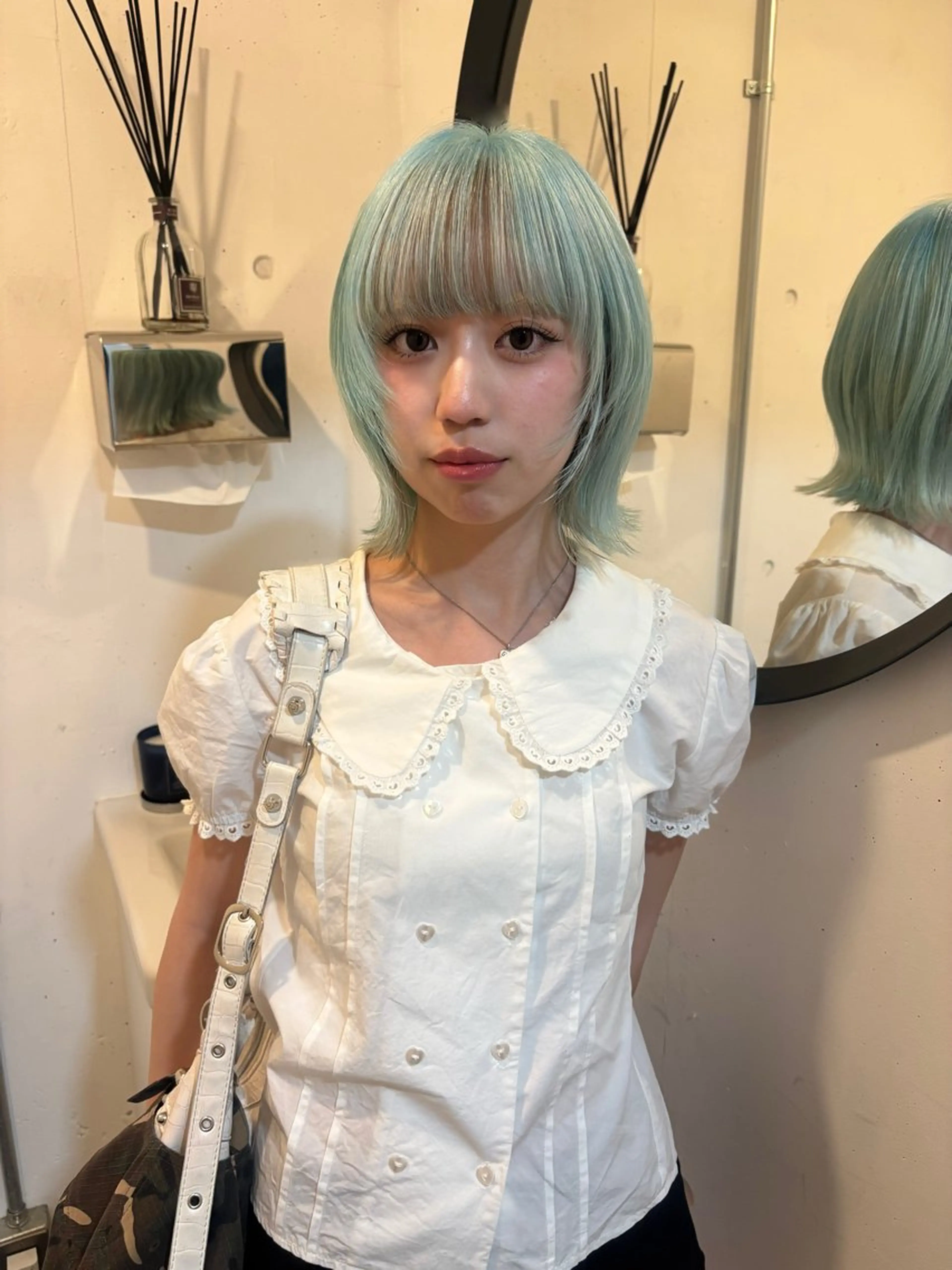 ショート カラー ⭐︎ハイトーン /レイヤー✩momoのヘアスタイル