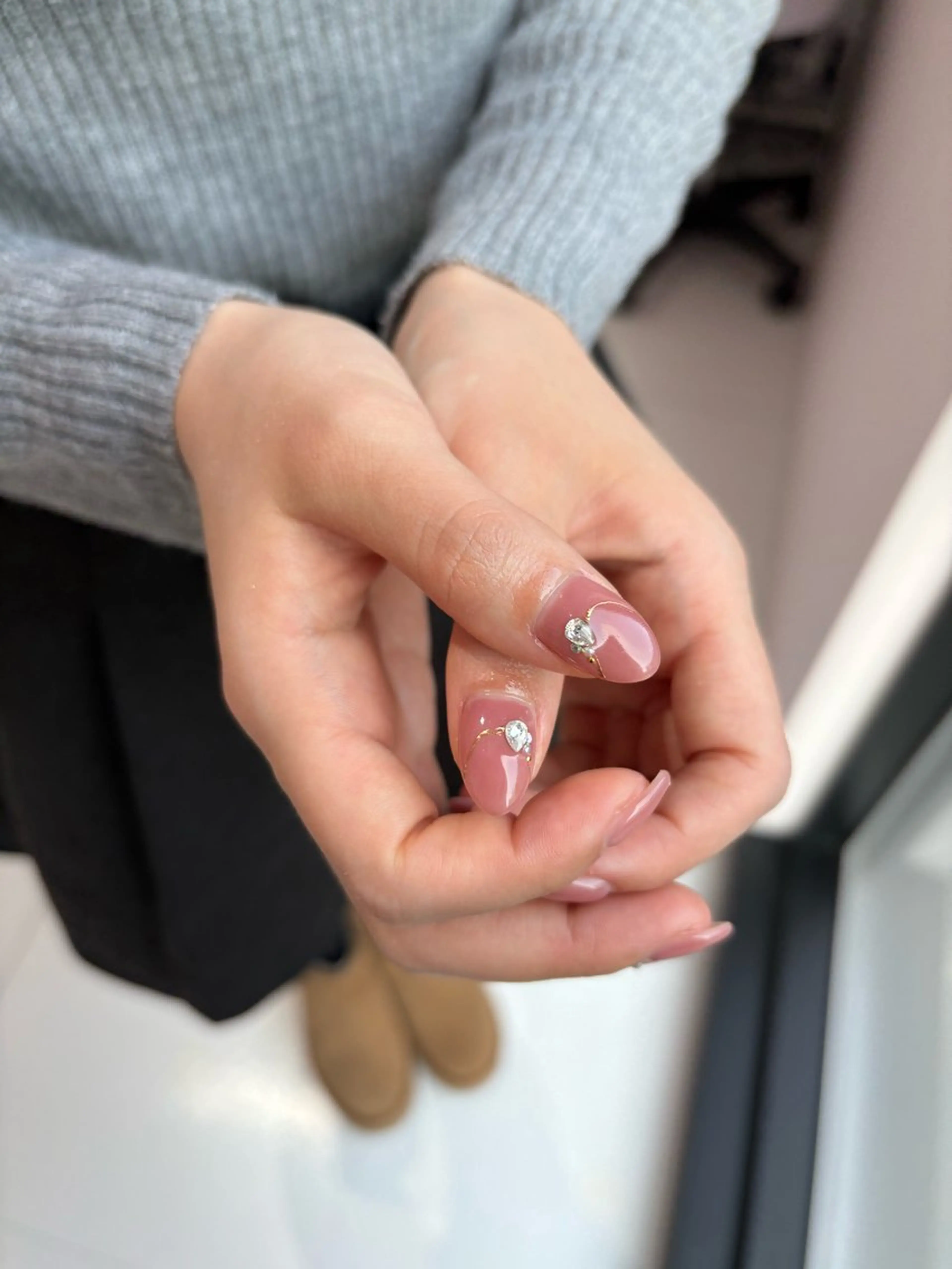 ミディアム ハンドネイル Clala Ayumiのネイルデザイン