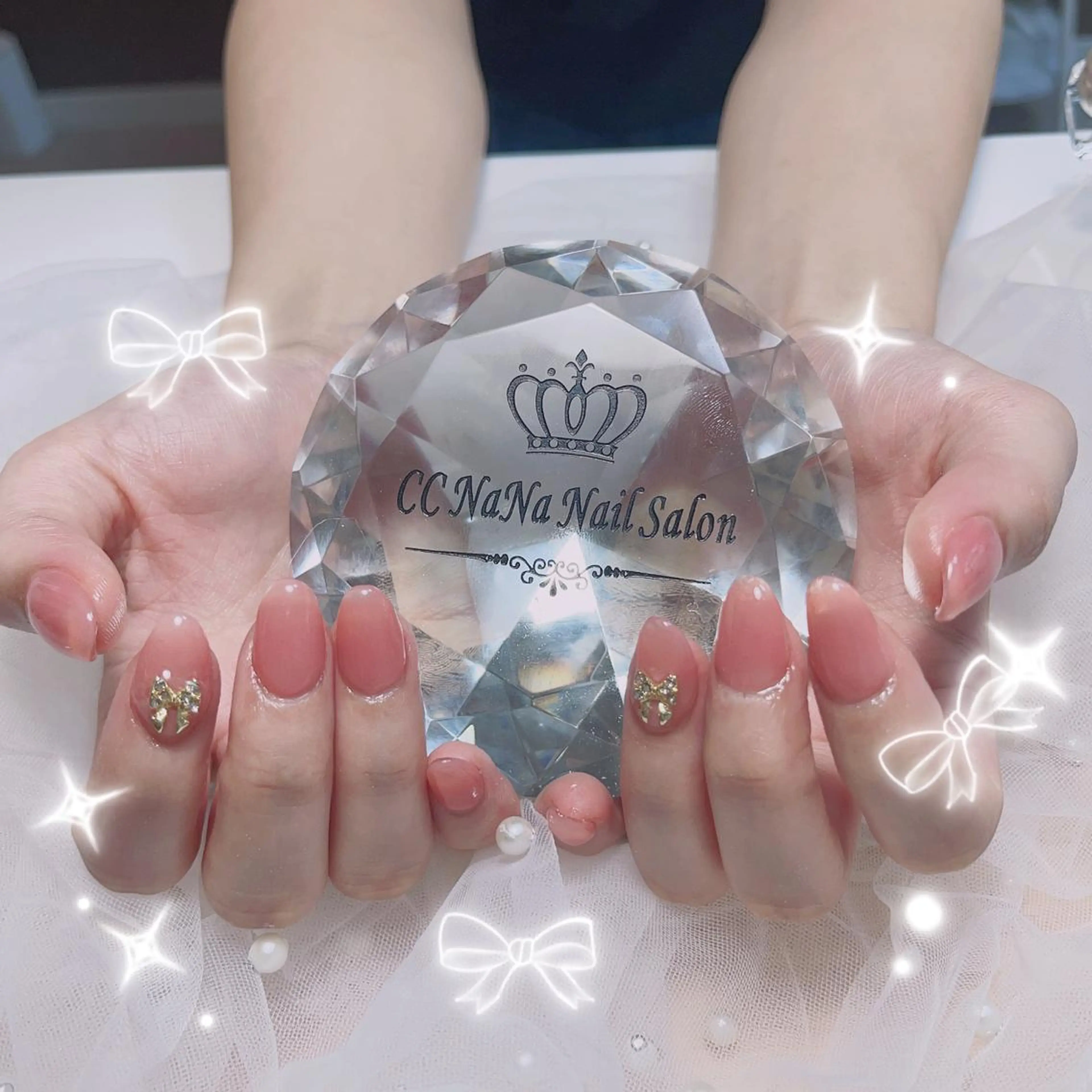 ネイル チークネイル フラッシュネイル ジェルネイル ハート キラキラネイル ハンドネイル CCNaNaスカルプ 長さだし専門💎Yoのネイルデザイン