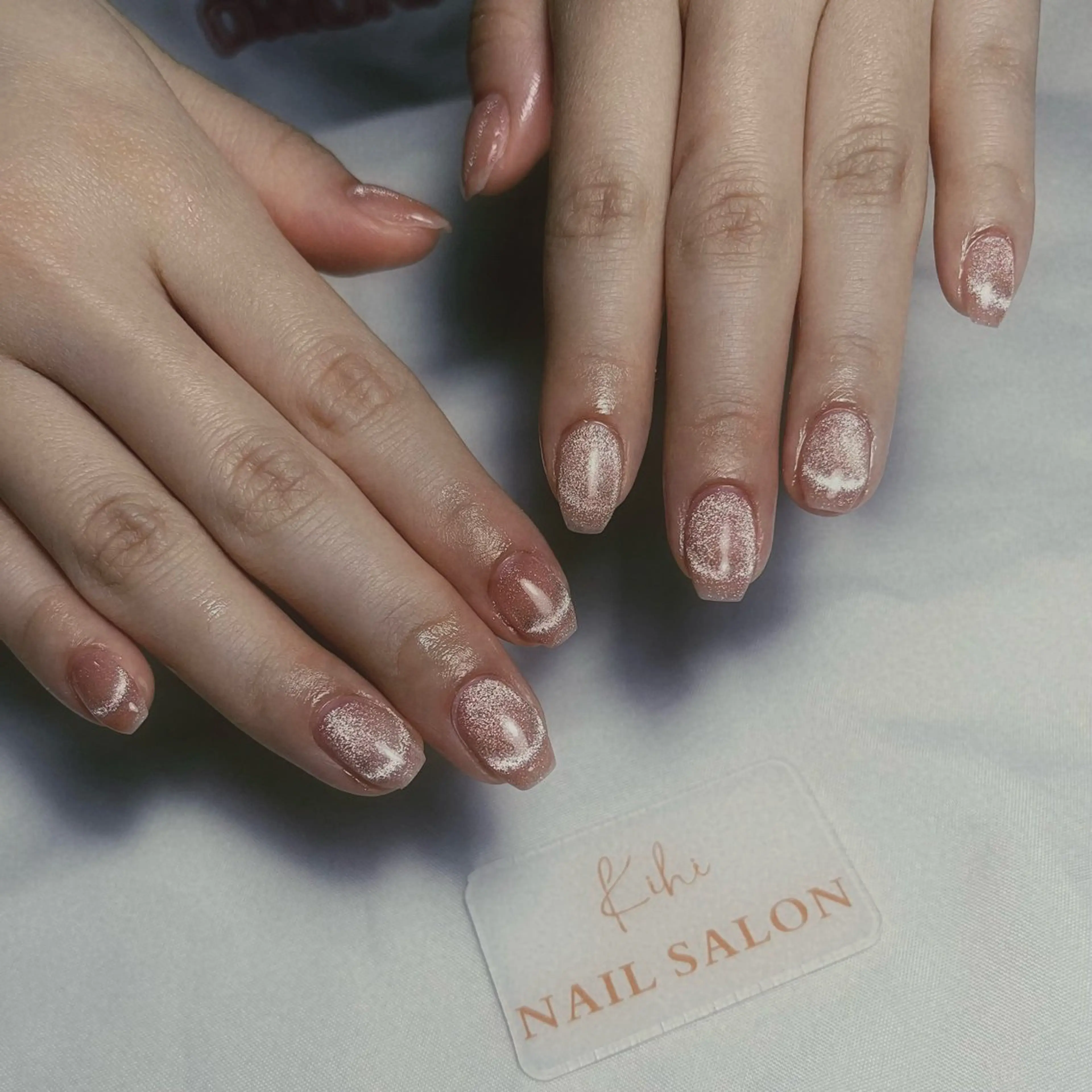 ネイル アートネイル フレンチネイル ジェルネイル グラデーション 韓国ネイル ハンドネイル ハンドケア さくら💮💮 【オフ無料】のネイルデザイン