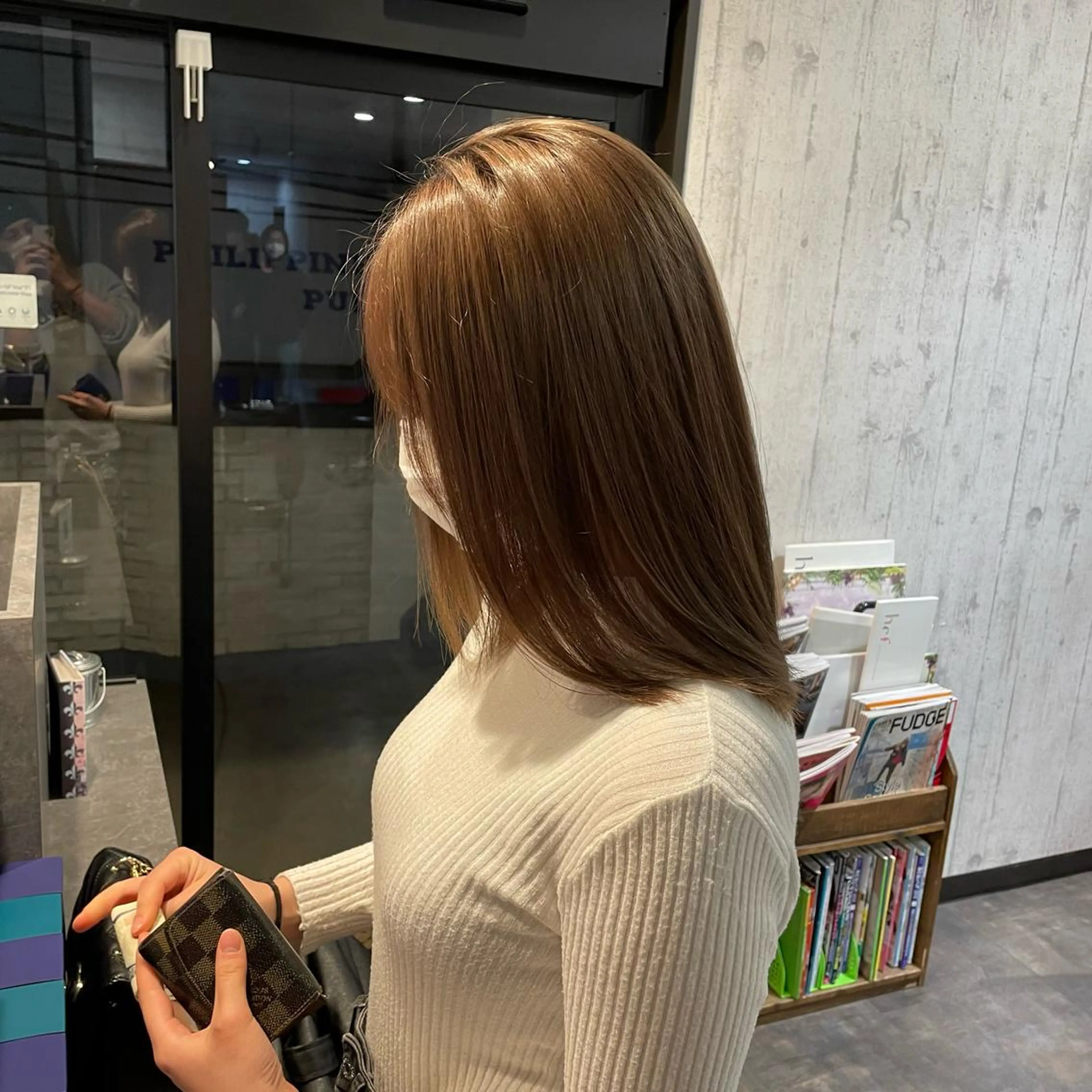 髪質改善ワンカラー➕4stepケアトリートメント💆🏻‍♀️の写真