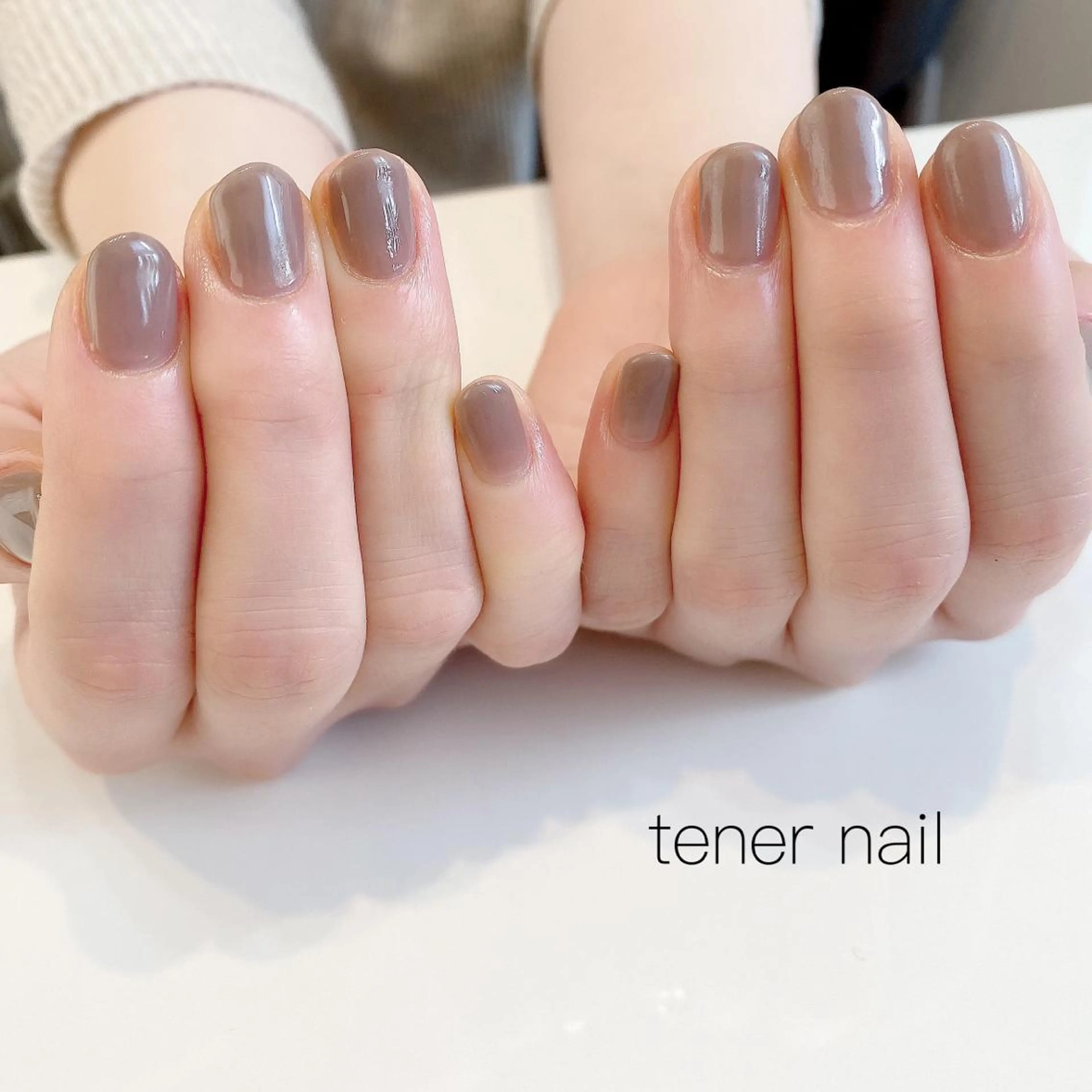ネイル ワンカラーネイル テネルネイル tener nailのネイルデザイン