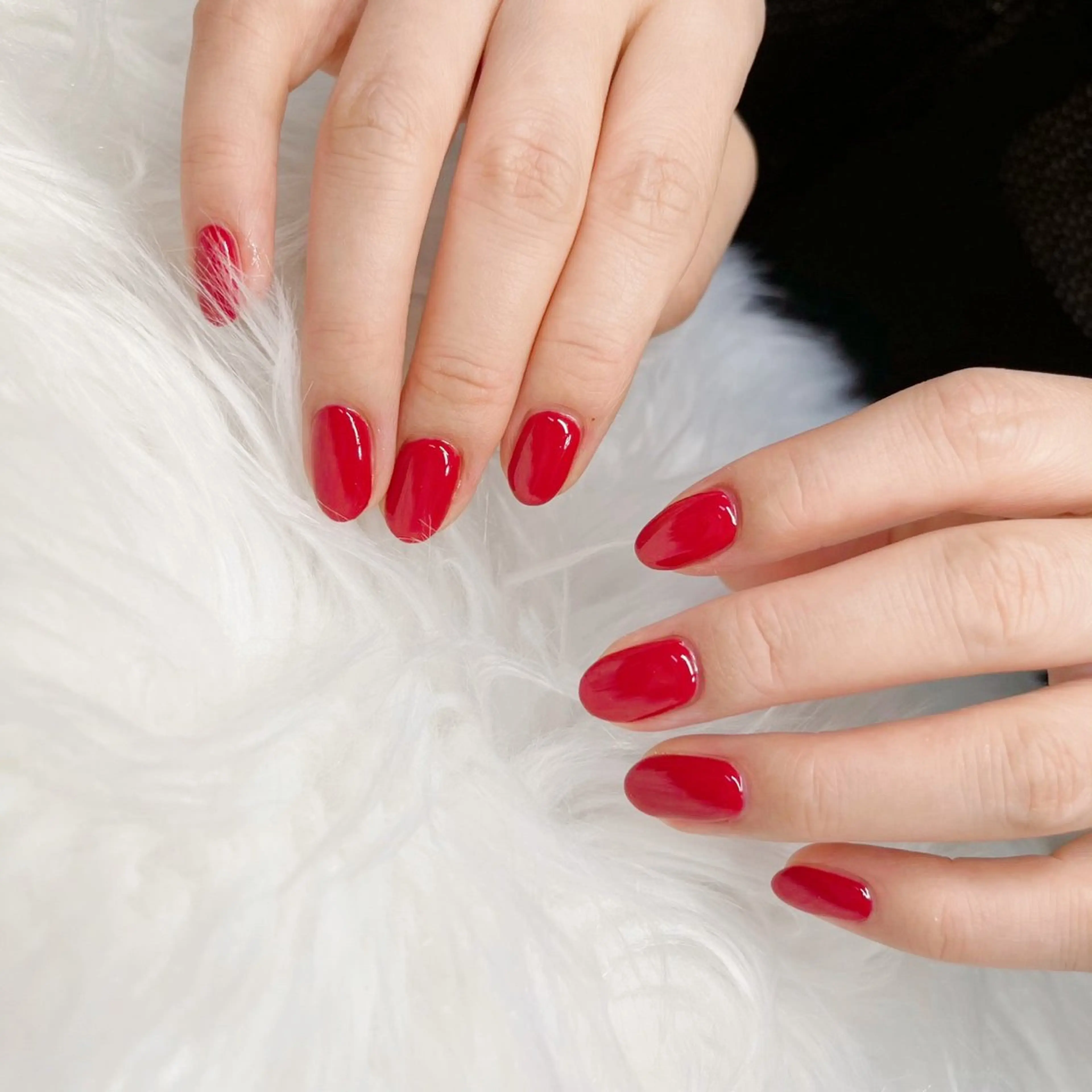 ネイル ワンカラーネイル アトリエ ラヴィエベルのネイルデザイン