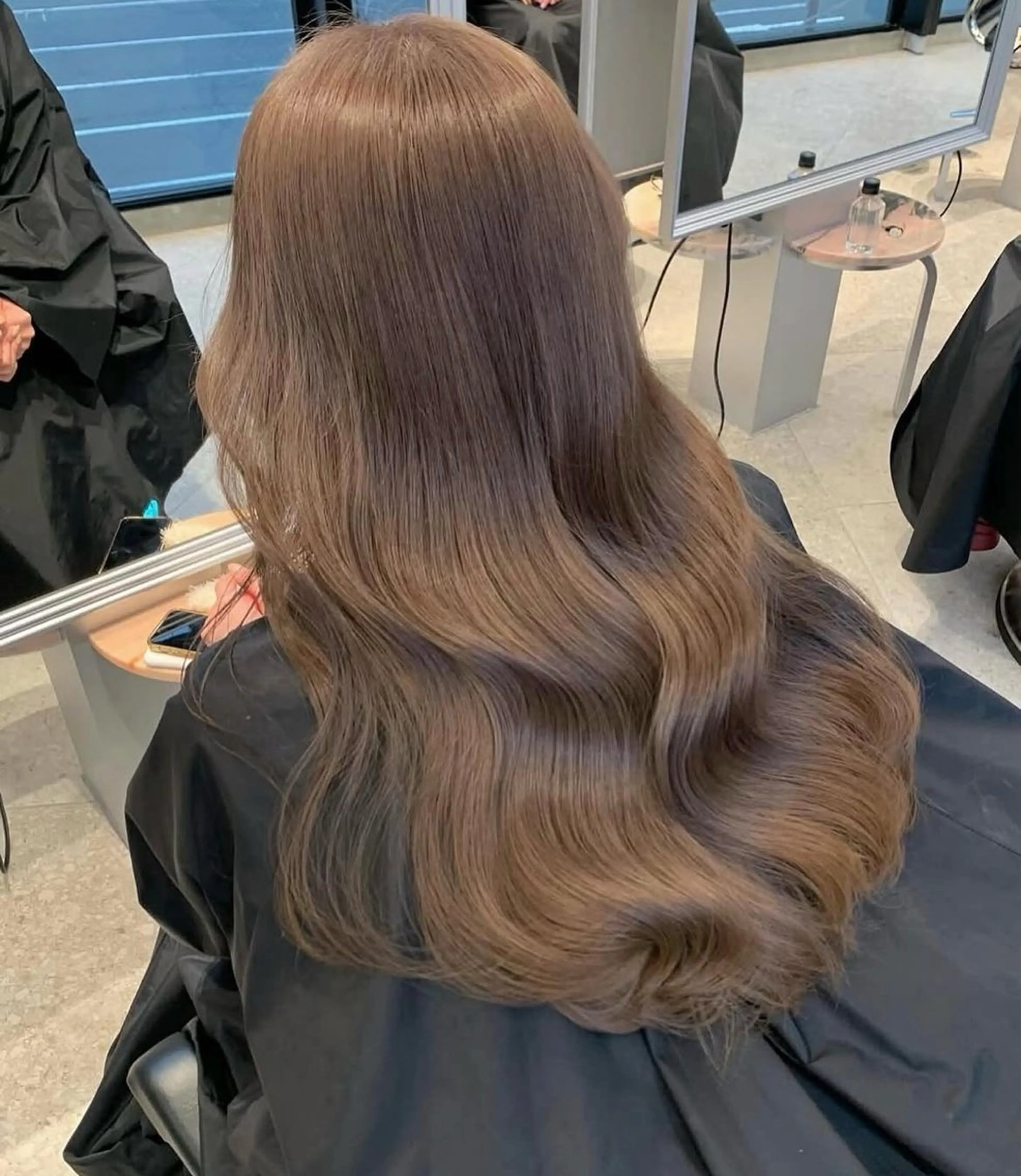 ロング ヘアカラー 梅田/ハイトーン/ Riona🩵のヘアスタイル
