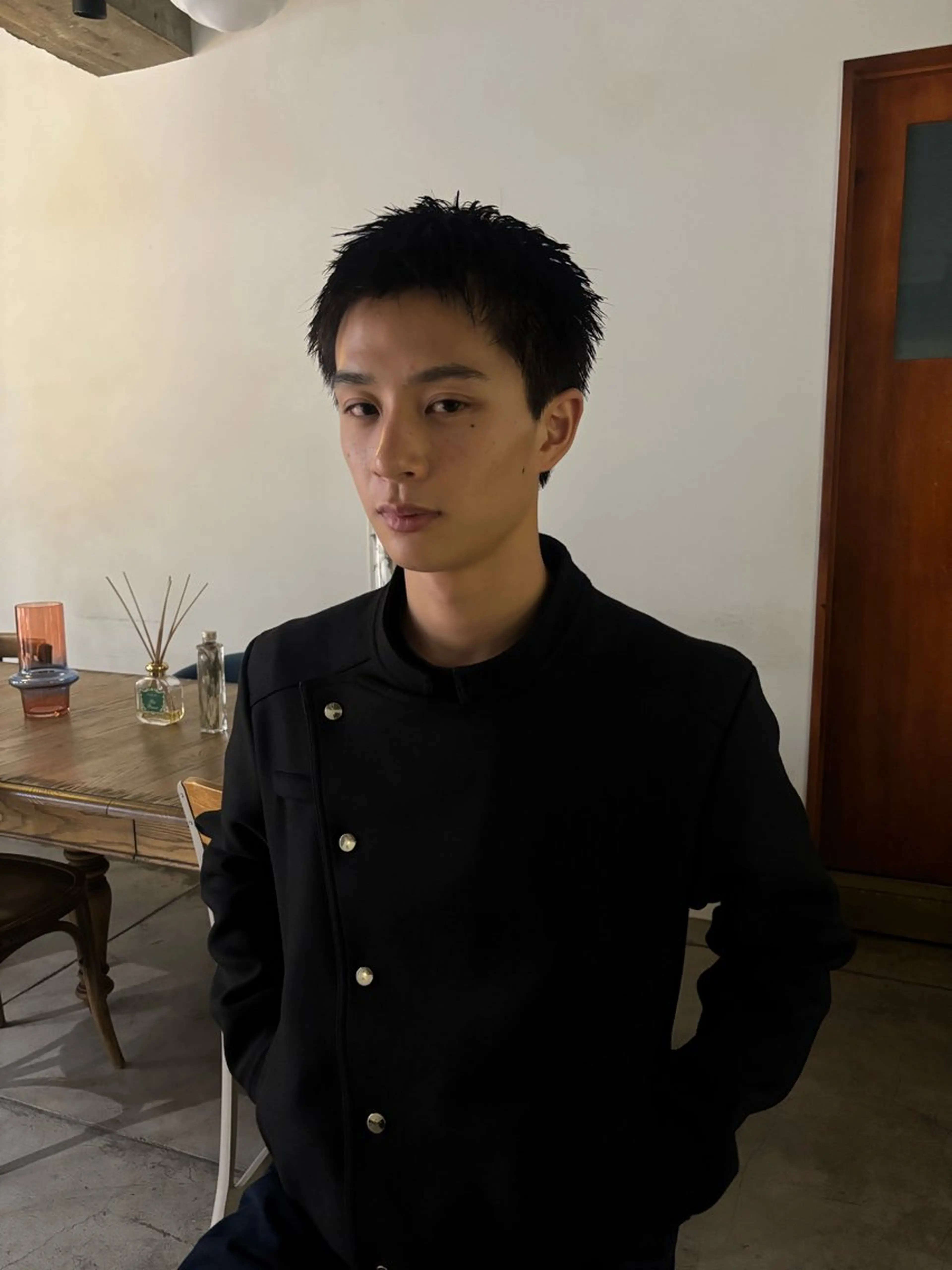 ショート カラー 艶カラー🎀メンズ ショートasunaのヘアスタイル