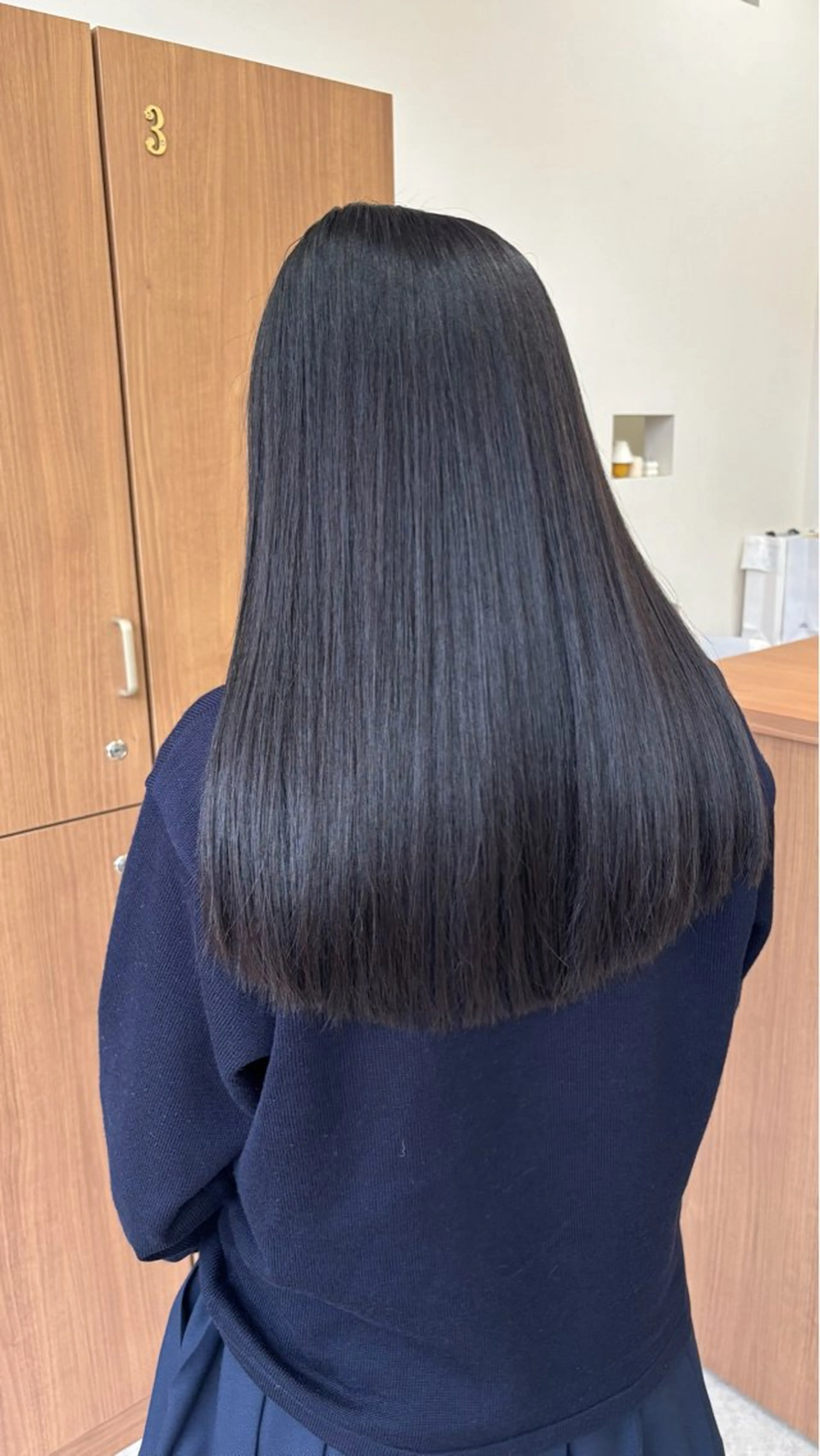 ロング カット 能勢 莉里花のヘアスタイル