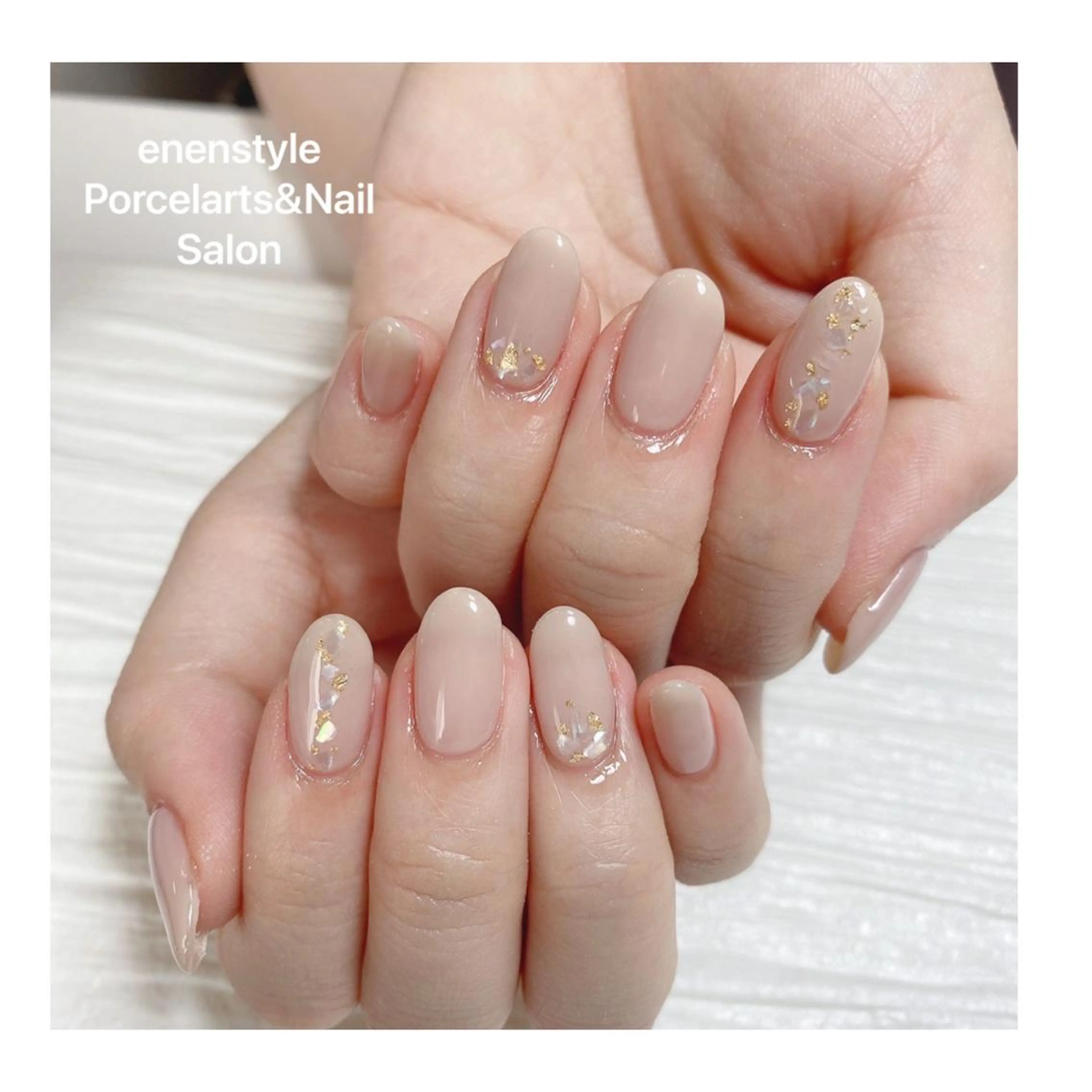 ミディアム ネイル ハンドネイル 👑enen style👑のネイルデザイン