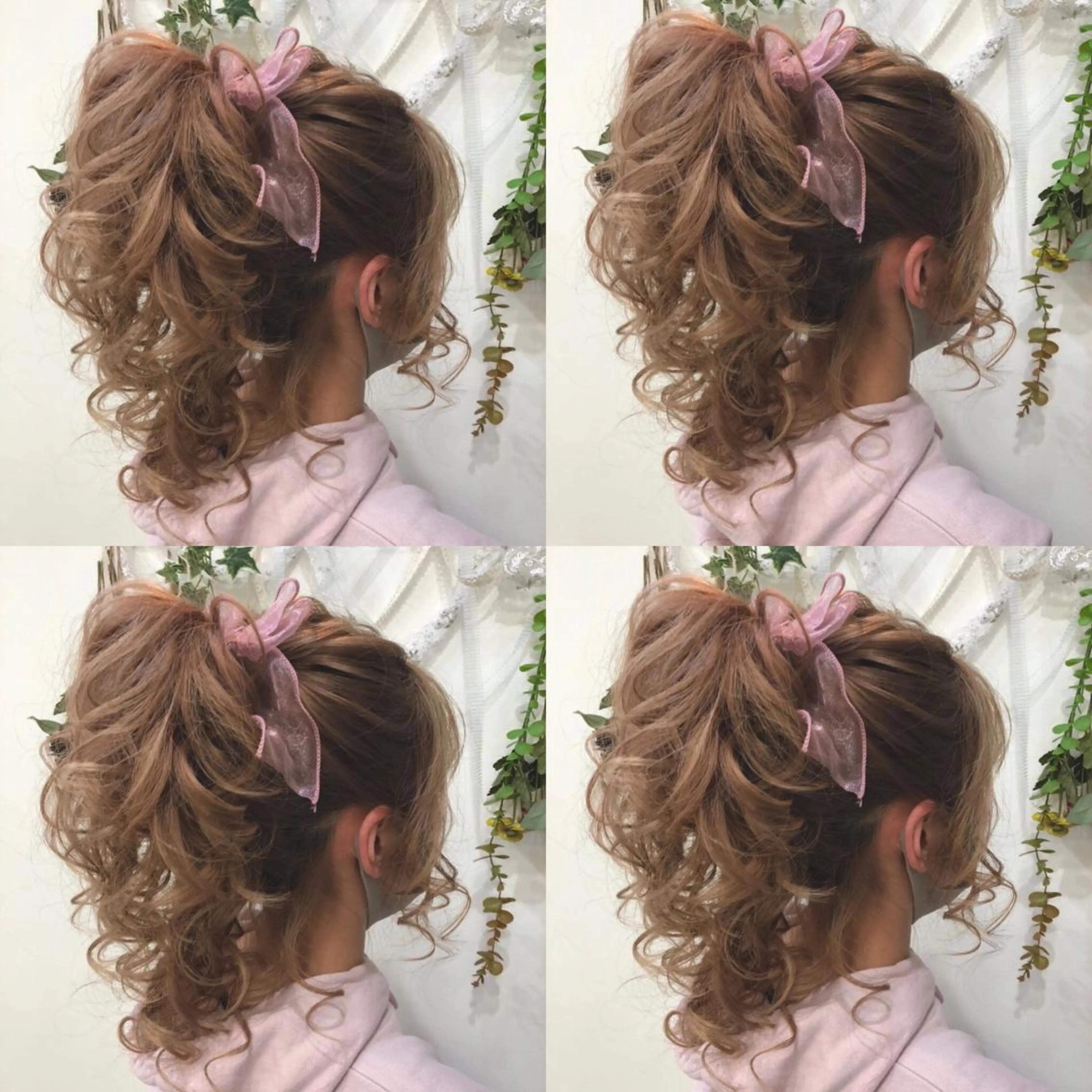 ロング ヘアアレンジ ポニーテール ヘアセット 🌷MAYU 🌷のヘアスタイル