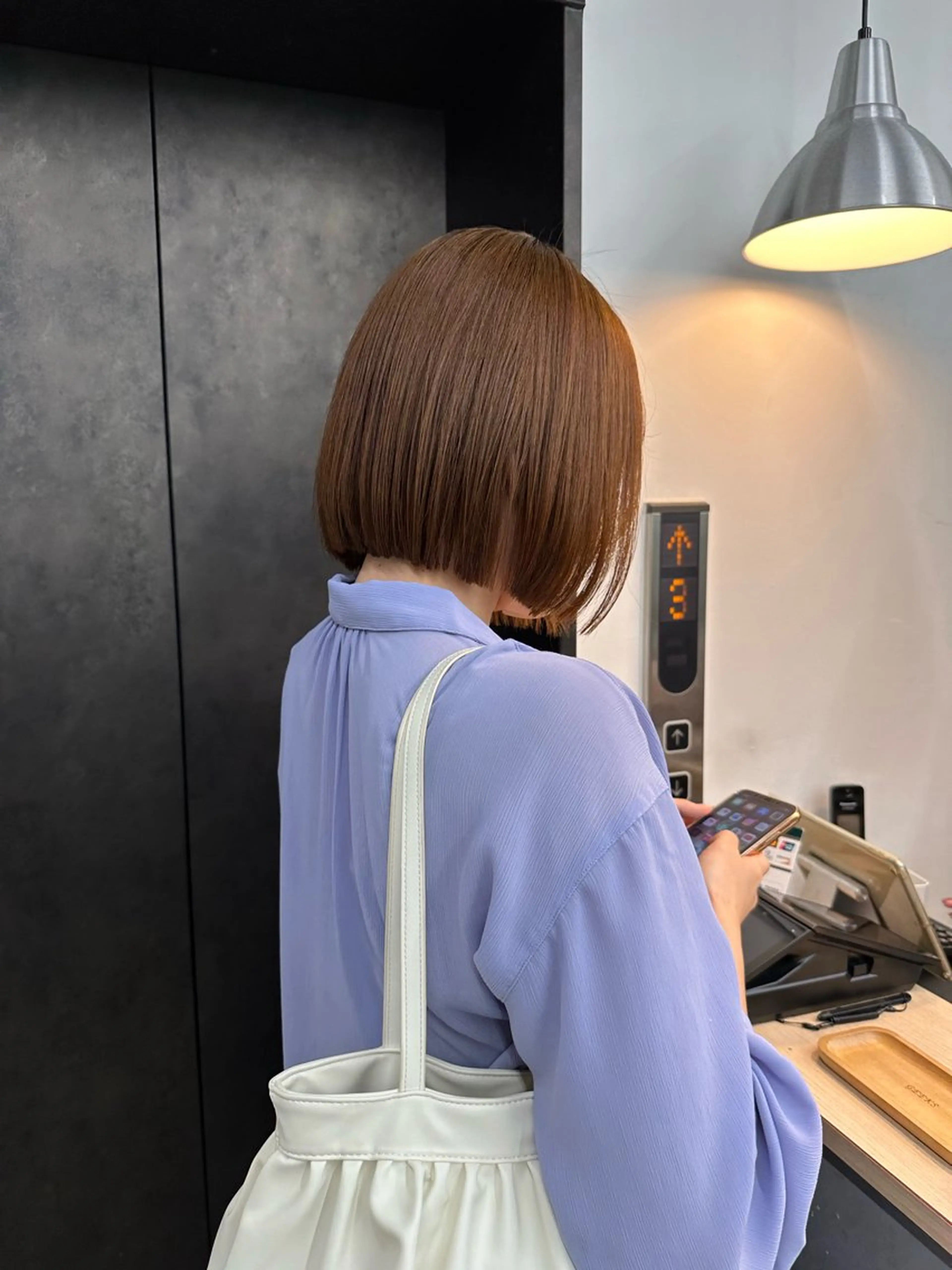 【透け感で垢抜ける🫧】透明感カラー+最新ケアトリートメントの写真