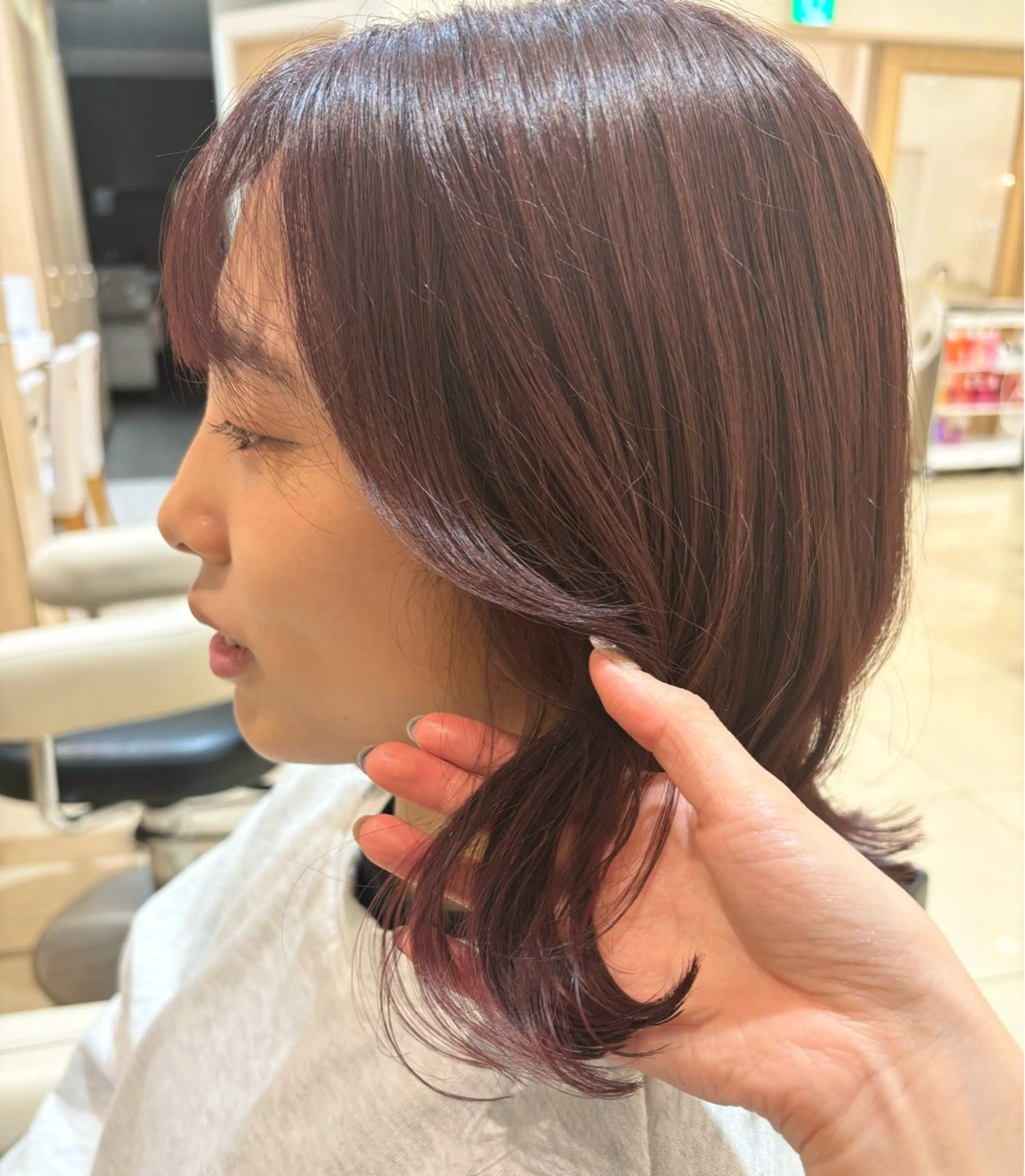 ミディアム カラー ヘアカラー 🌙Ash中目黒 坪内沙月🌙のヘアスタイル