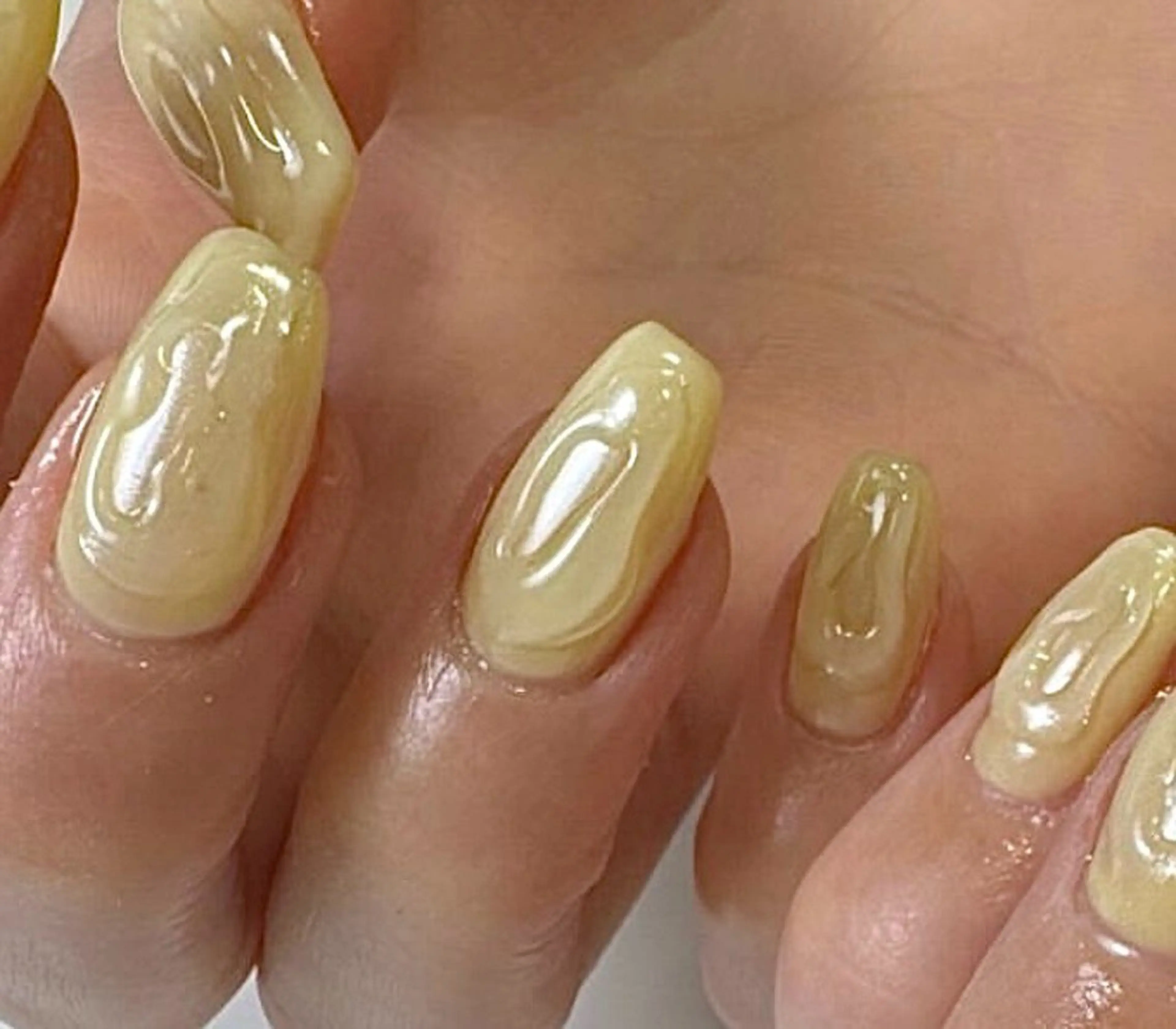 人気のバターイエローデザイン💅✨️🌟✨️✨️オフ込み✨️4980円の写真