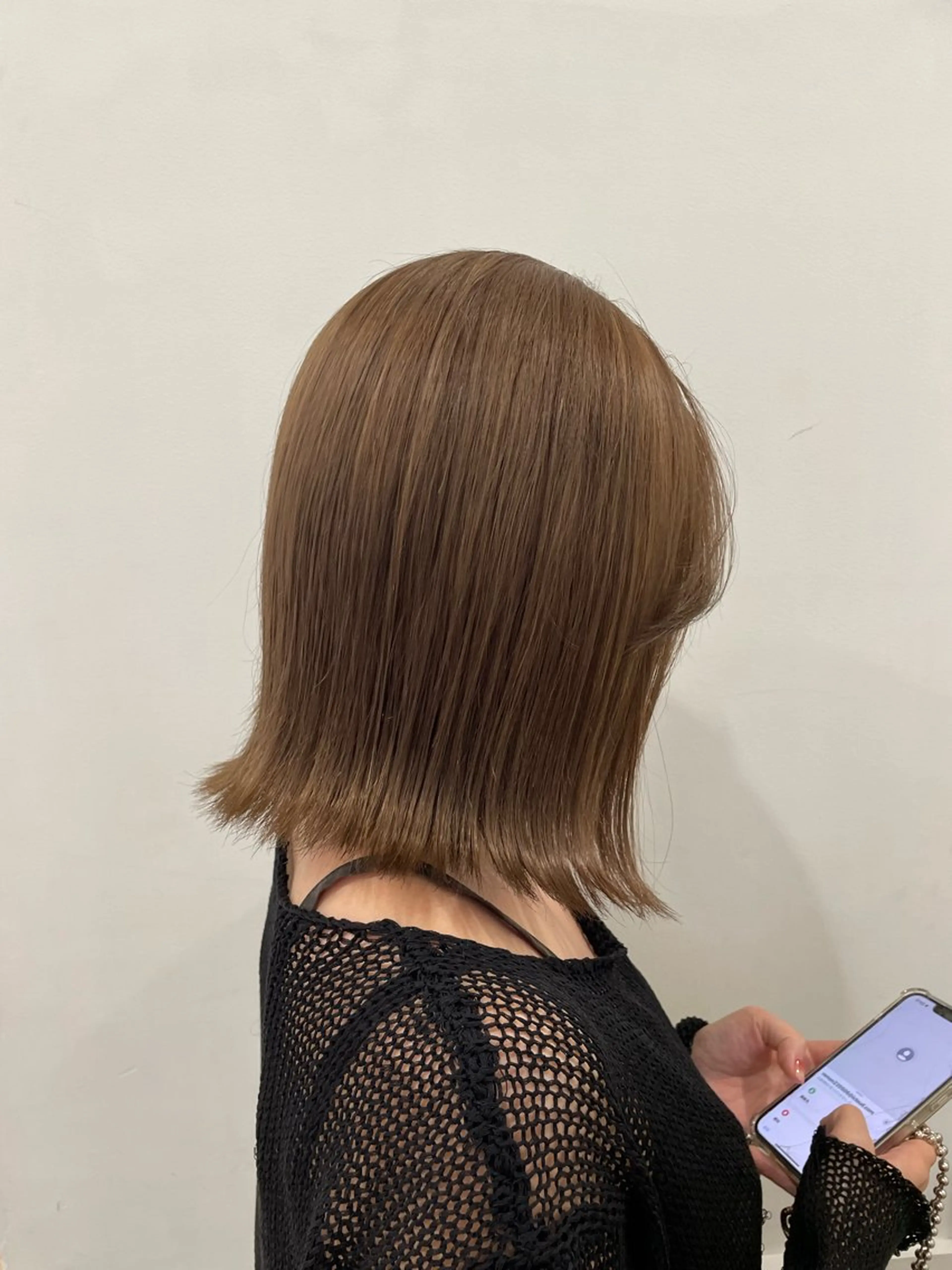 ミディアム カラー ベージュカラー メンズカット/ニュア ンスパーマkaitoのヘアスタイル