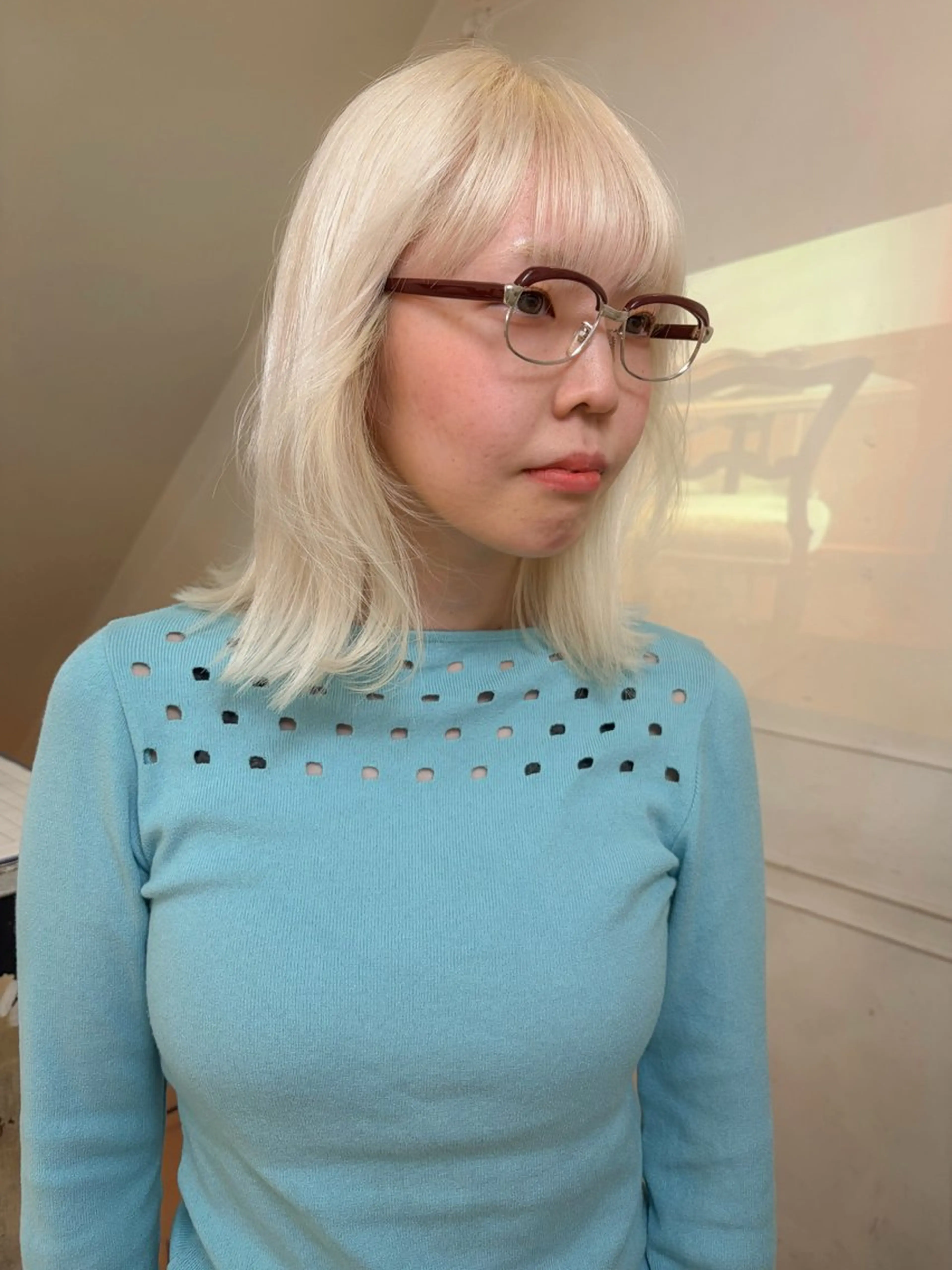 カラー ヘアカラー RINKA 岡崎美容室のヘアスタイル