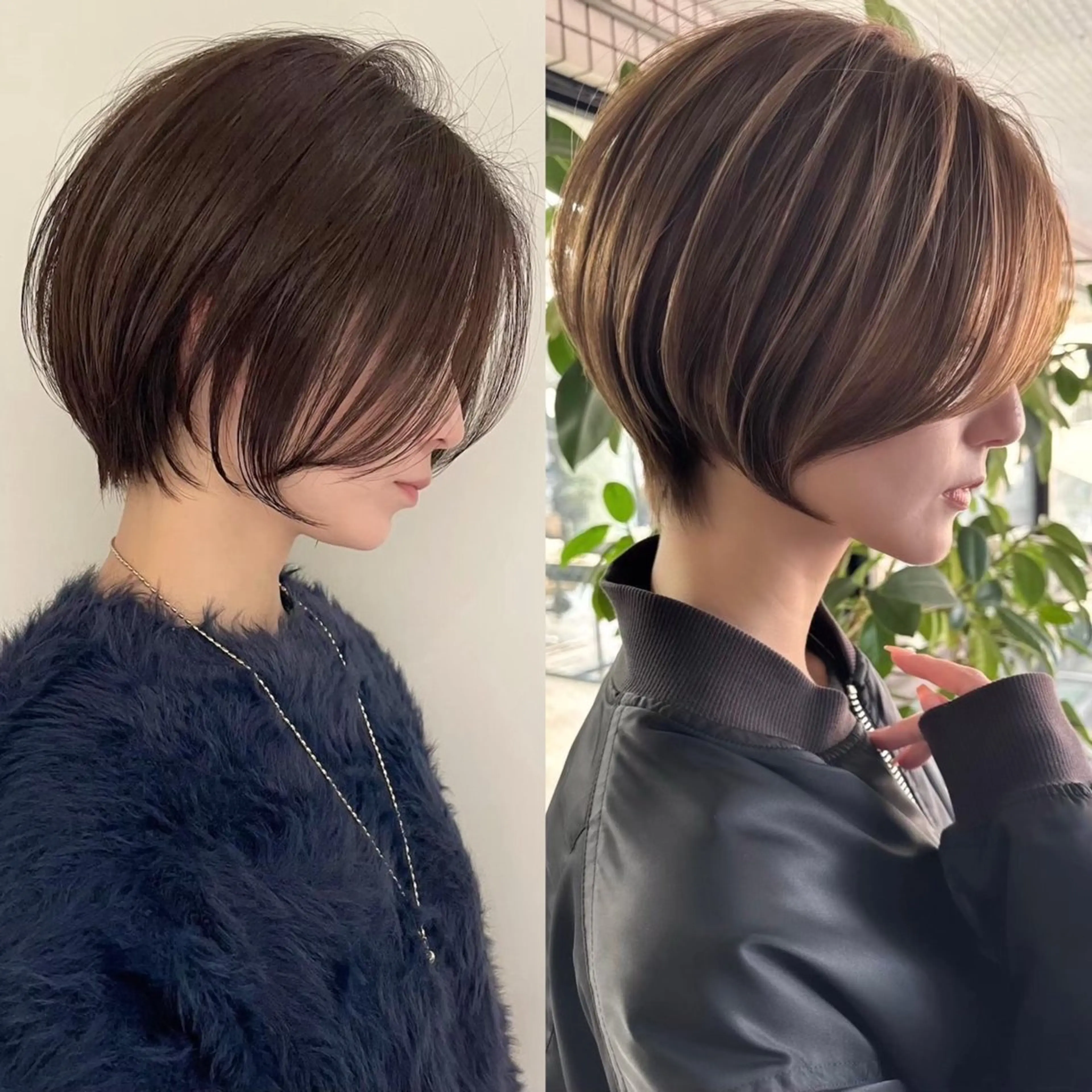 ショート カット ヘアカラー ハイトーンボブ 💎凜💎のヘアスタイル