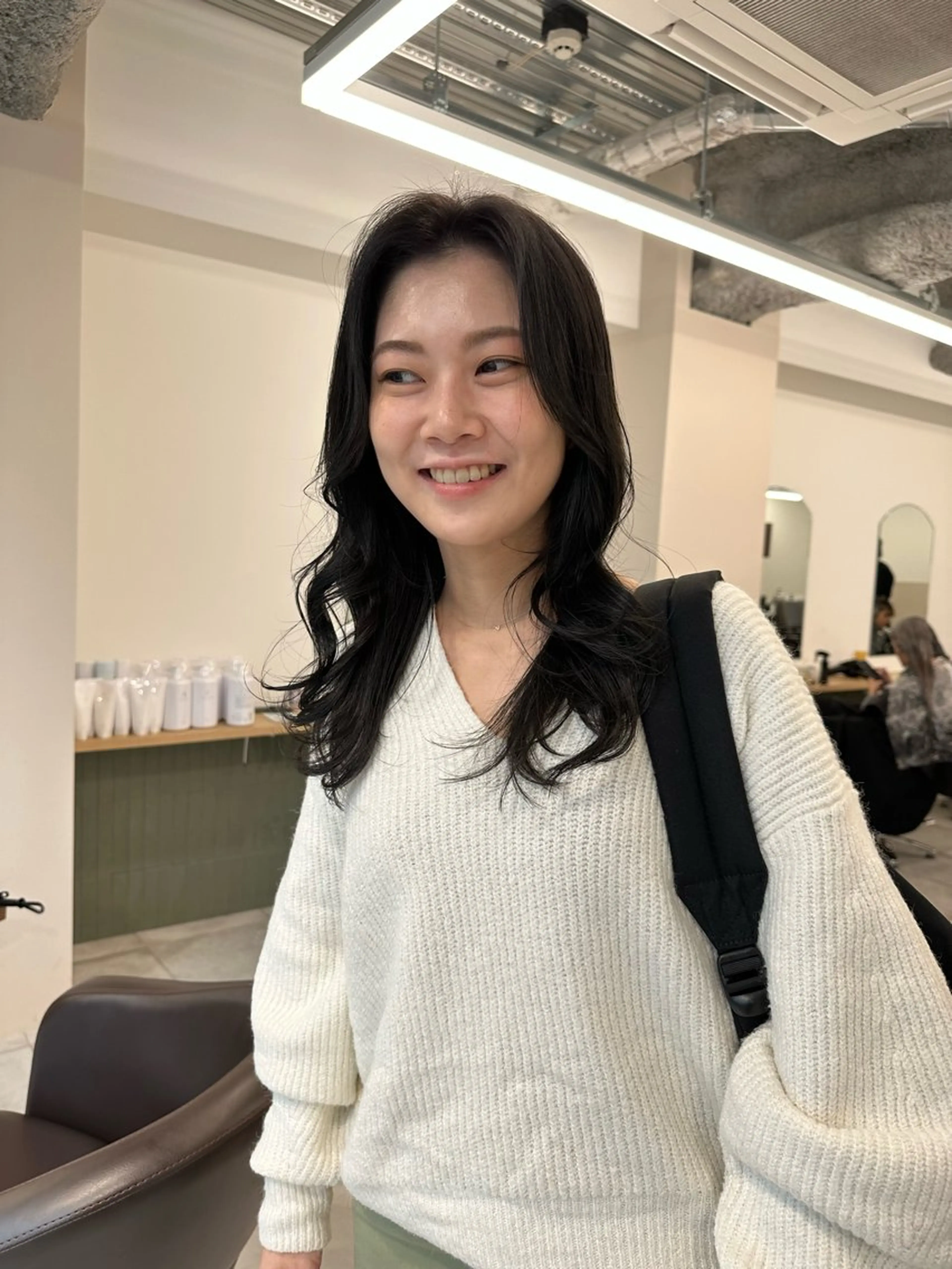 セミロング カラー キッズ オトナヘア🌸 harukaのヘアスタイル