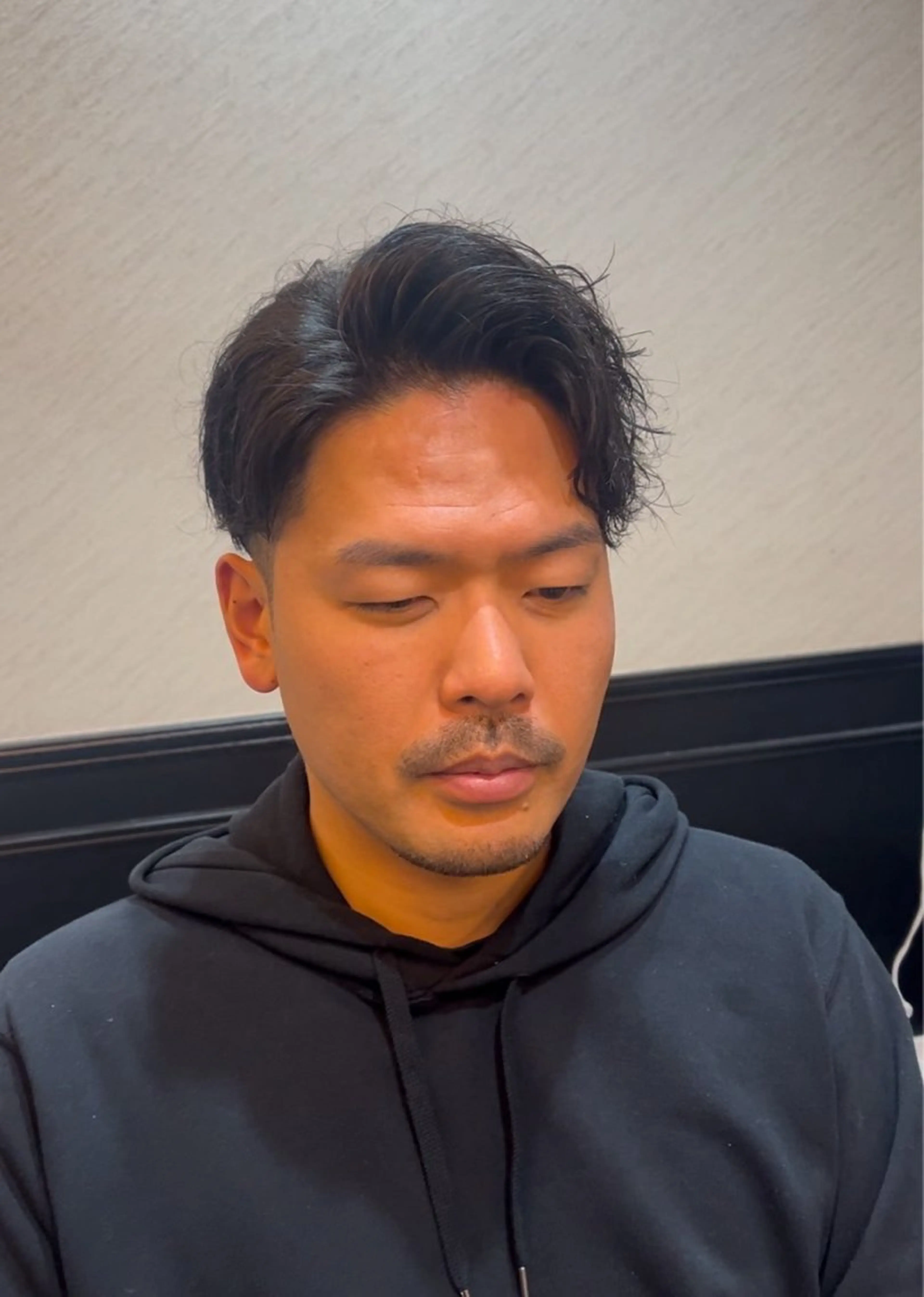 ショート パーマ 山中 翔太のヘアスタイル